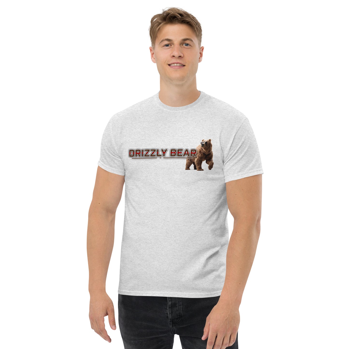 SGE -T-shirt -Drizzly Bear Red -Front -white