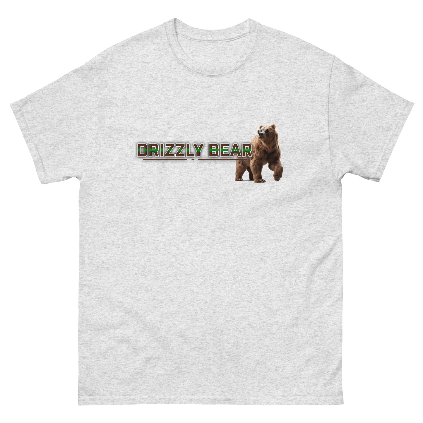 SGE -T-shirt -Drizzly Bear Green -Front