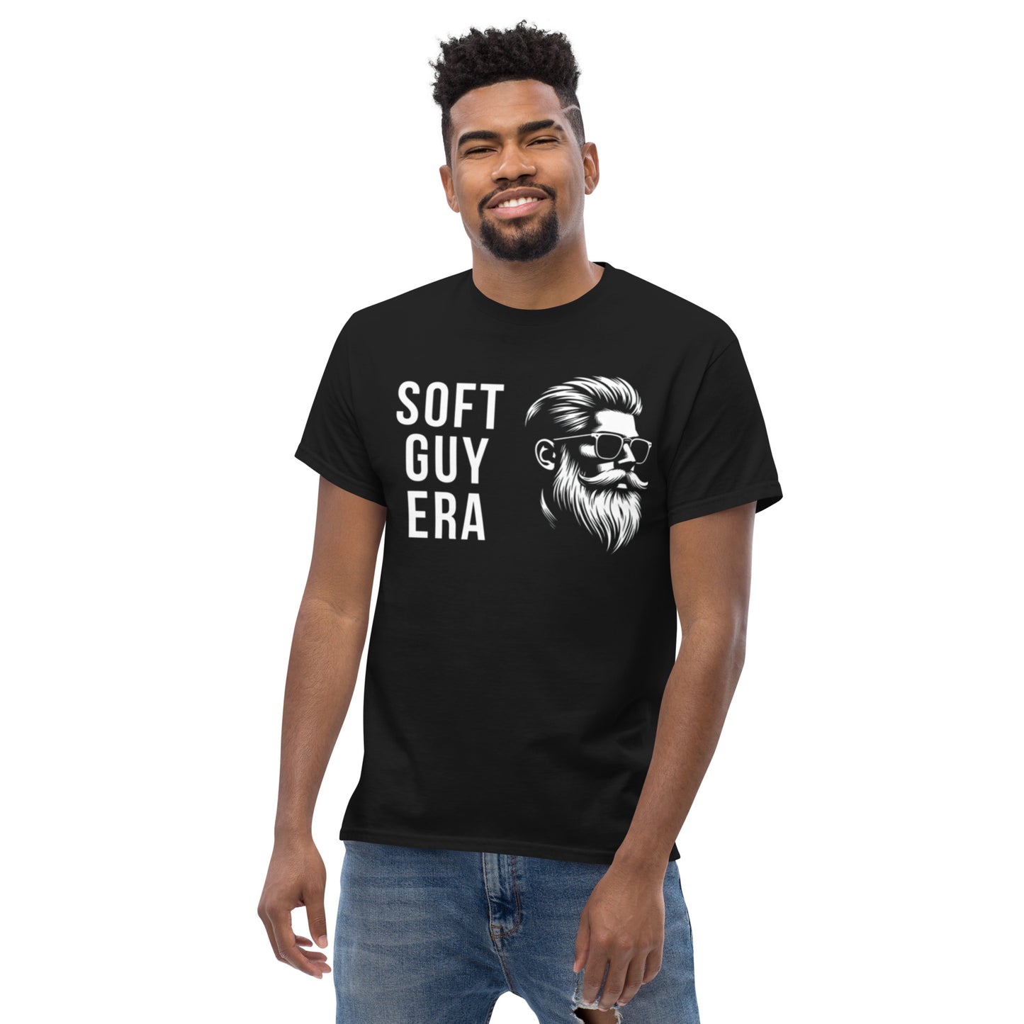 SGE -T-shirt -Soft Guy Era -Front -Black