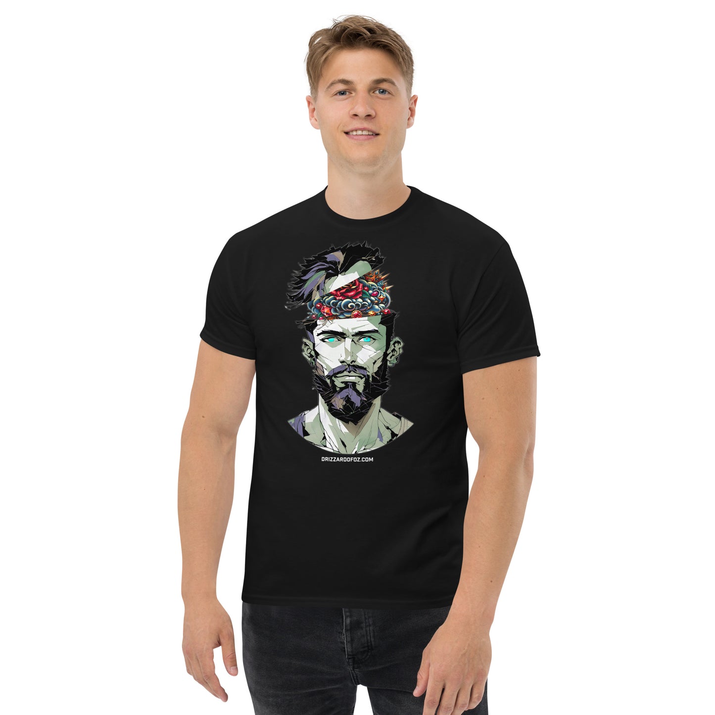 SGE -T-shirt -Soft King Mindset -Front -black