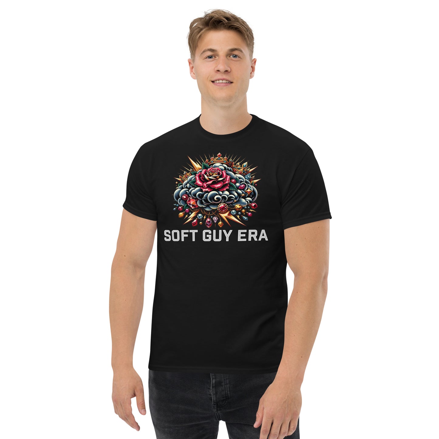 SGE -T-shirt -Coud of Roses Soft Guy Era -Front