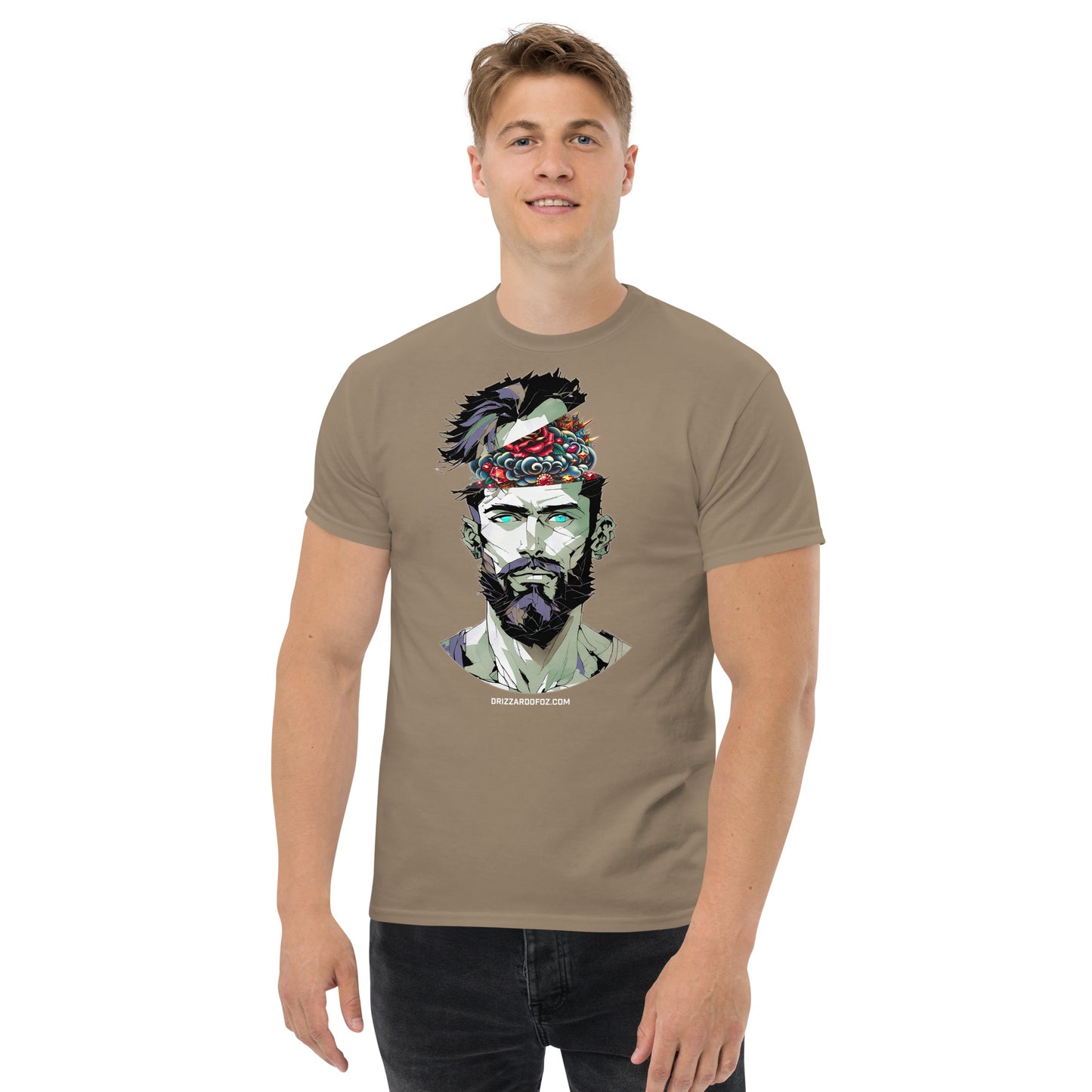SGE -T-shirt -Soft King Mindset -Front -black
