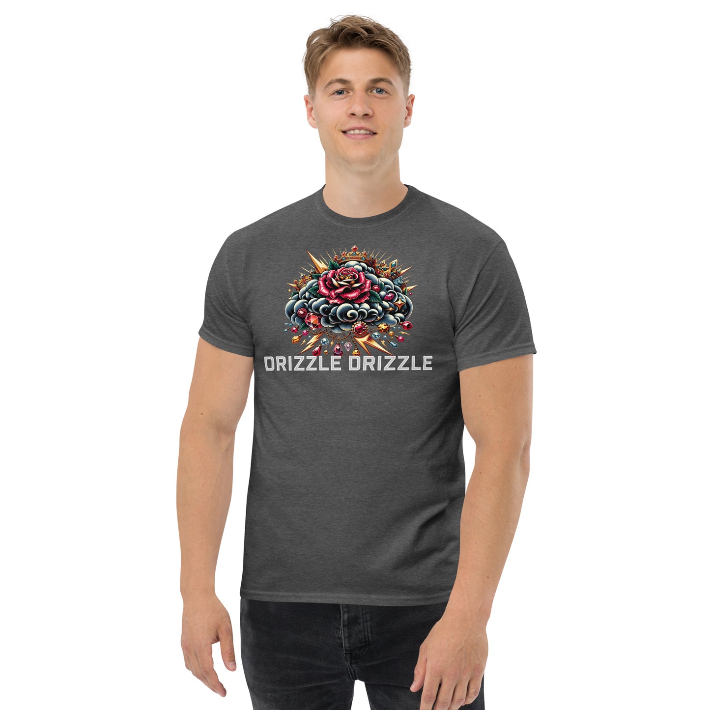 SGE -T-shirt -Coud of Roses Drizzle Drizzle -Front