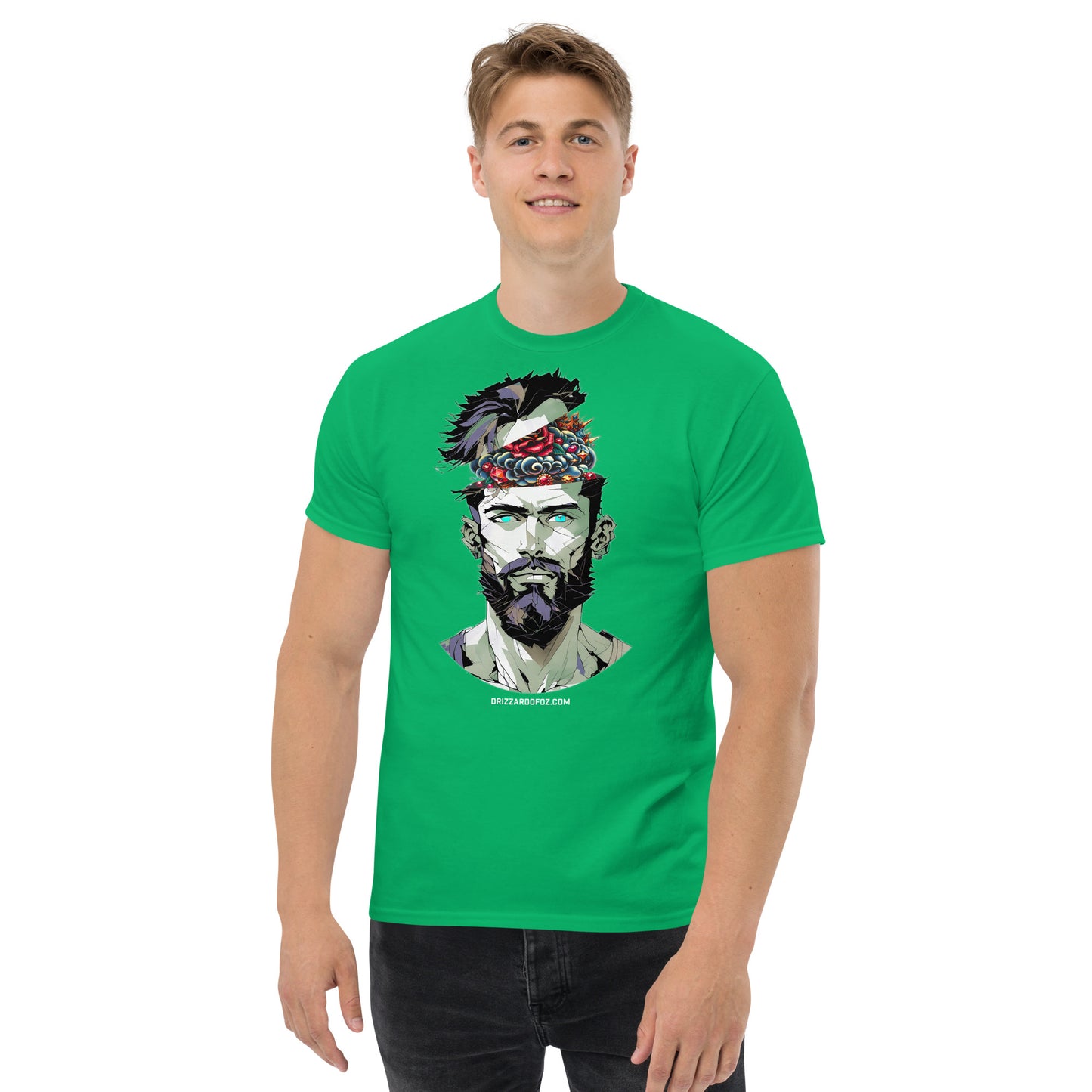 SGE -T-shirt -Soft King Mindset -Front -black