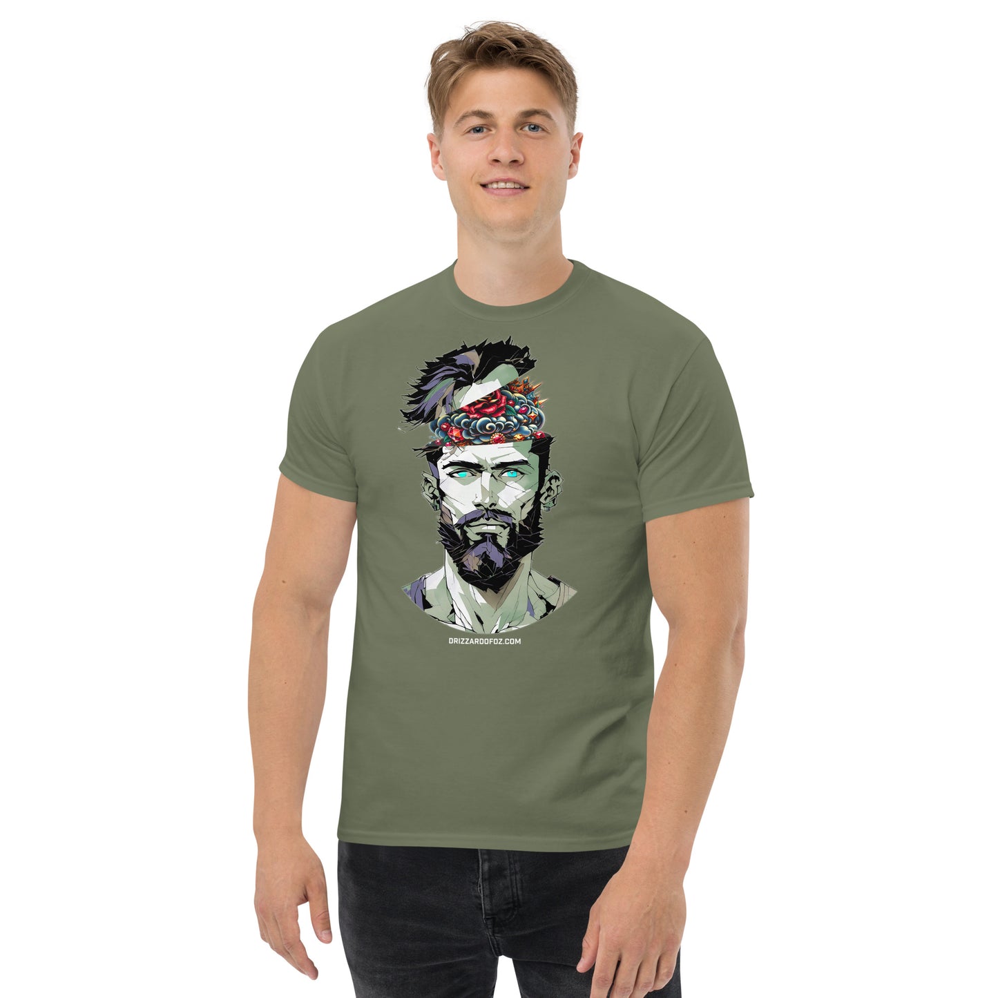 SGE -T-shirt -Soft King Mindset -Front -black