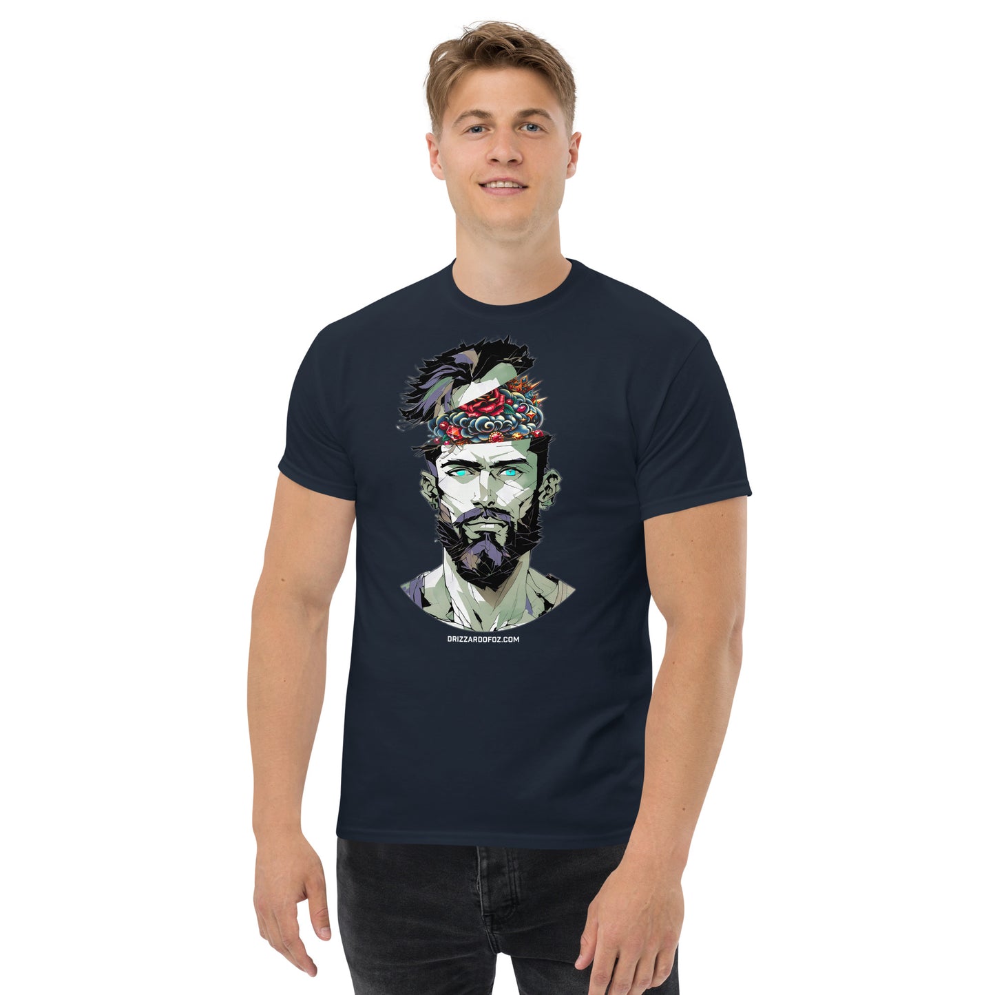 SGE -T-shirt -Soft King Mindset -Front -black