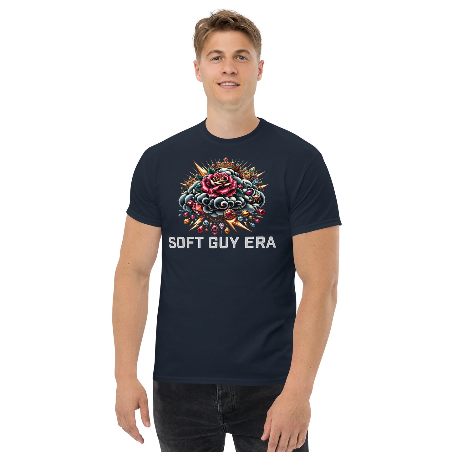 SGE -T-shirt -Coud of Roses Soft Guy Era -Front