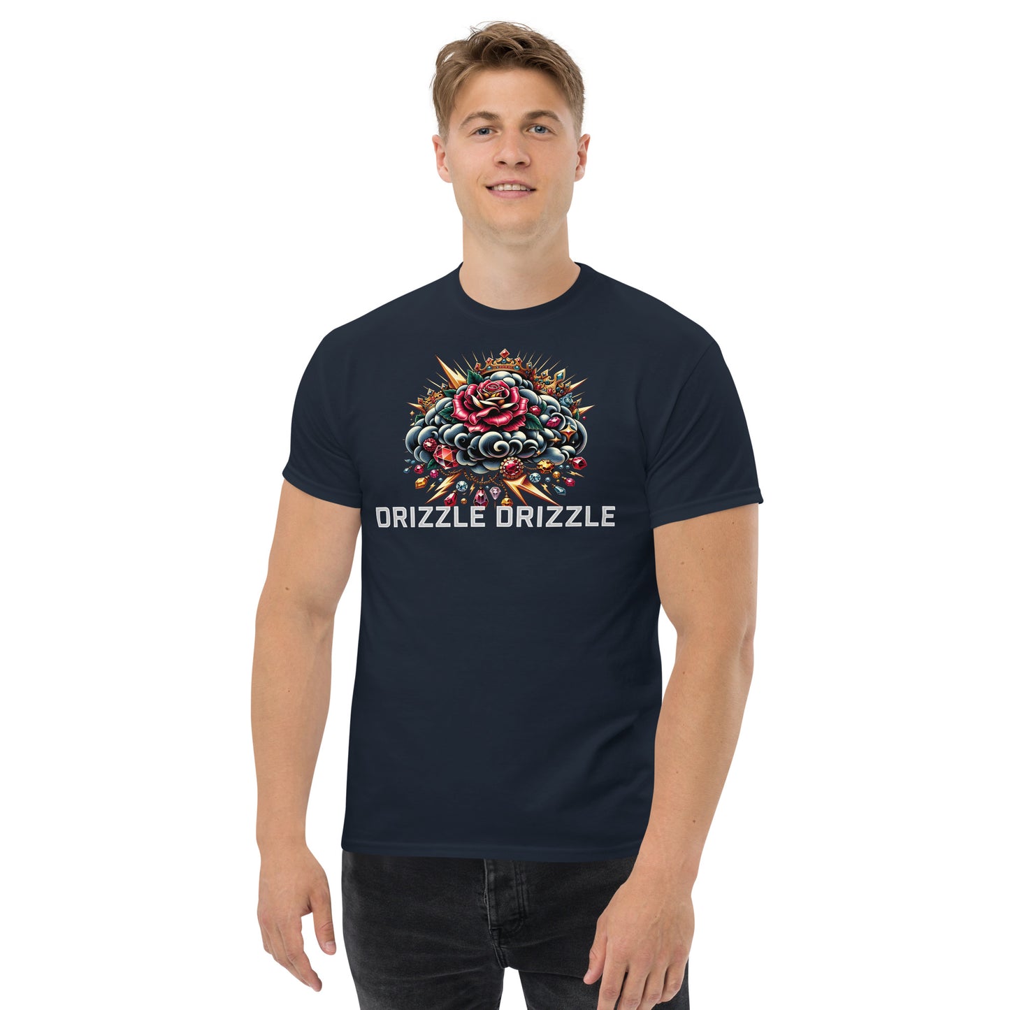 SGE -T-shirt -Coud of Roses Drizzle Drizzle -Front