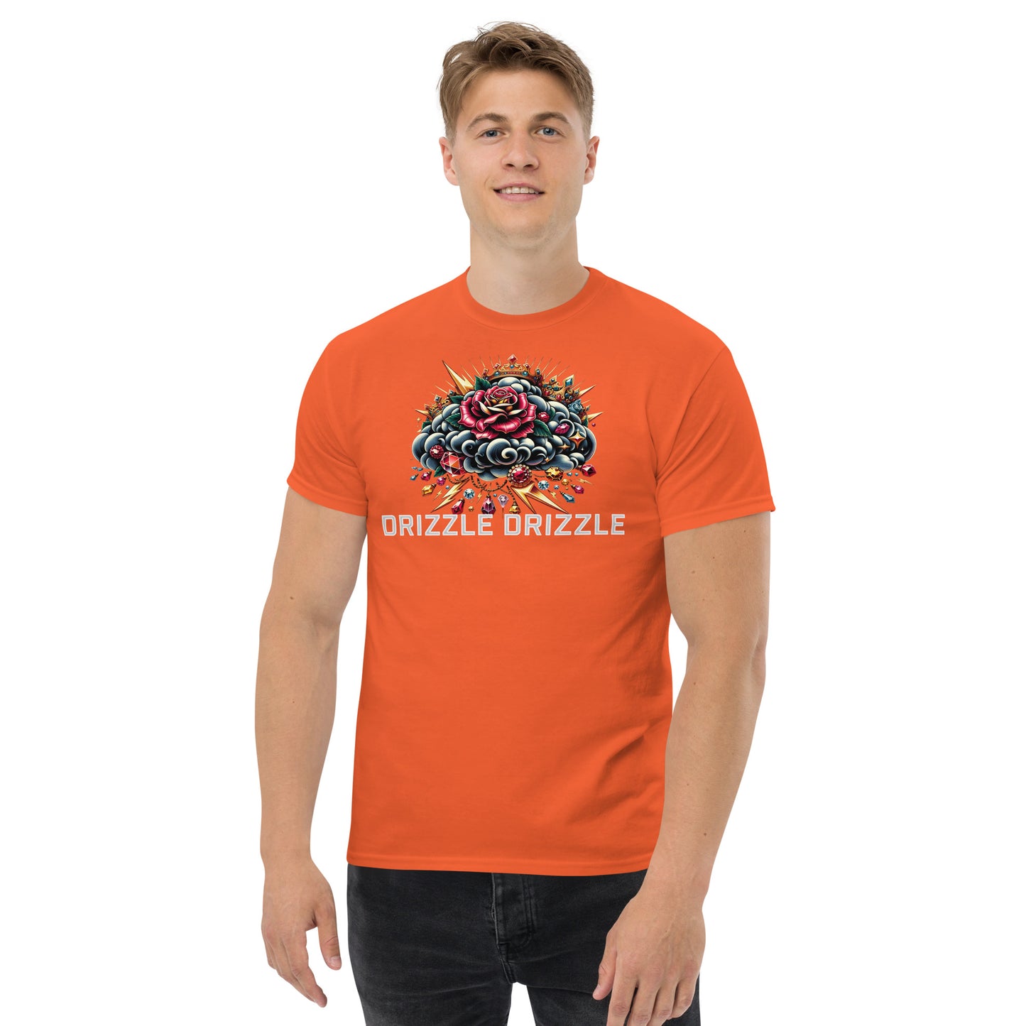 SGE -T-shirt -Coud of Roses Drizzle Drizzle -Front