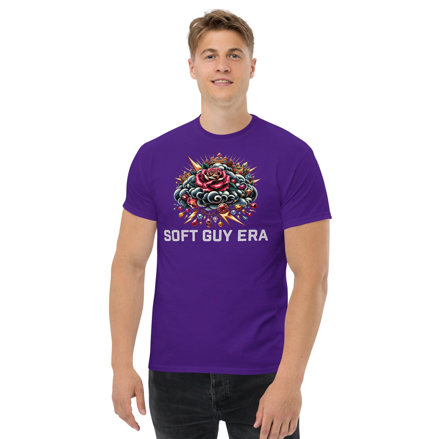 SGE -T-shirt -Coud of Roses Soft Guy Era -Front