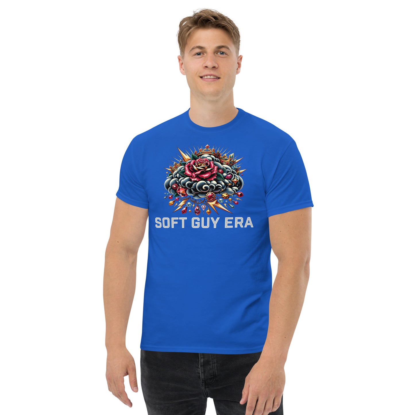 SGE -T-shirt -Coud of Roses Soft Guy Era -Front