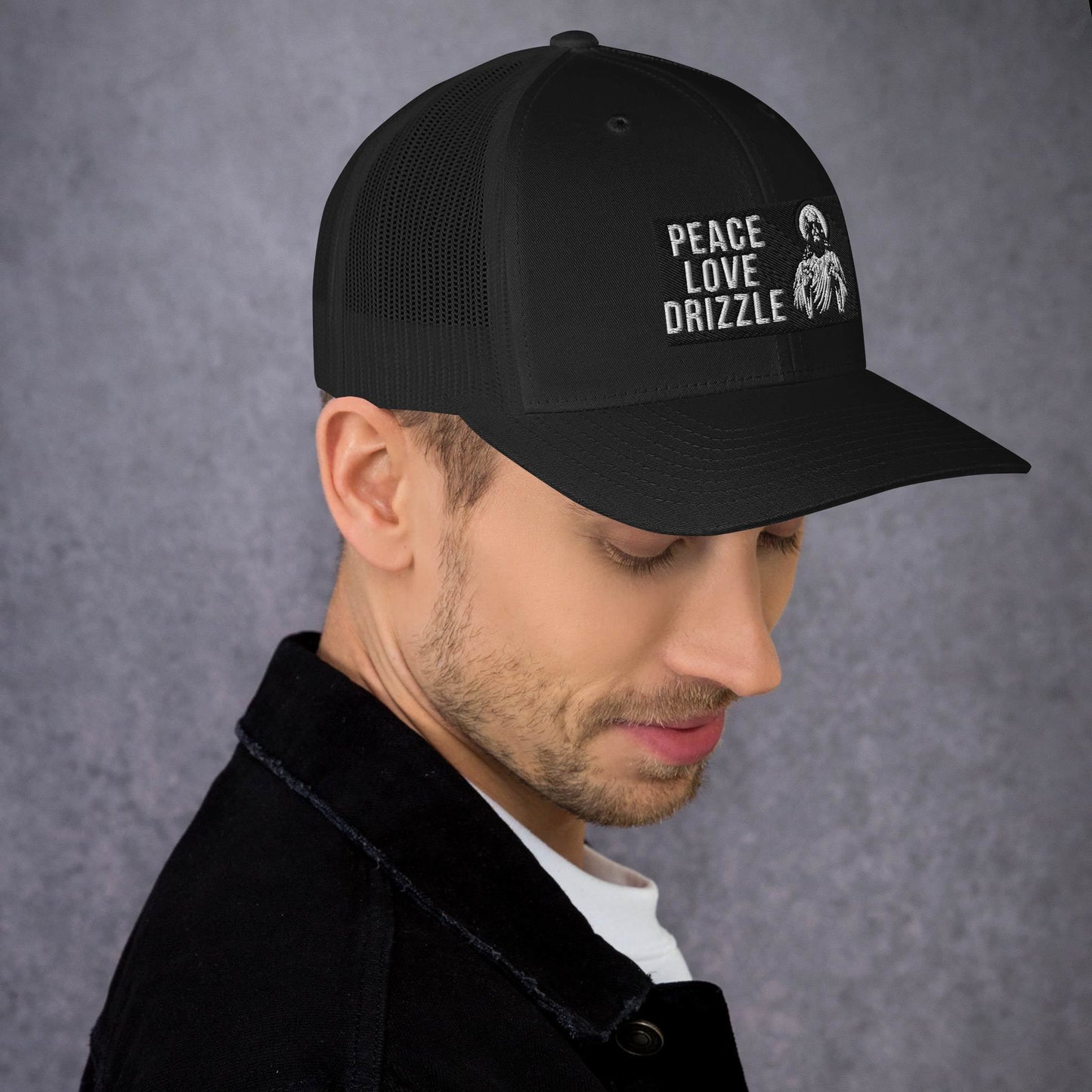 SGE -Cap -Peace Love Drizzle -black