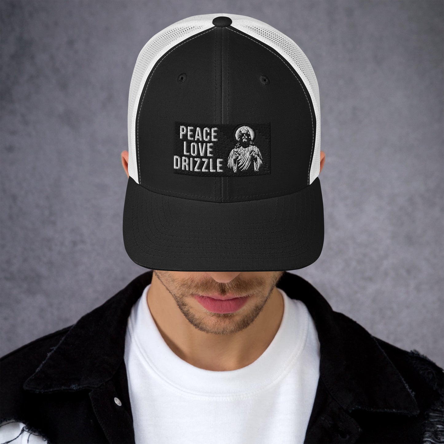 SGE -Cap -Peace Love Drizzle -black