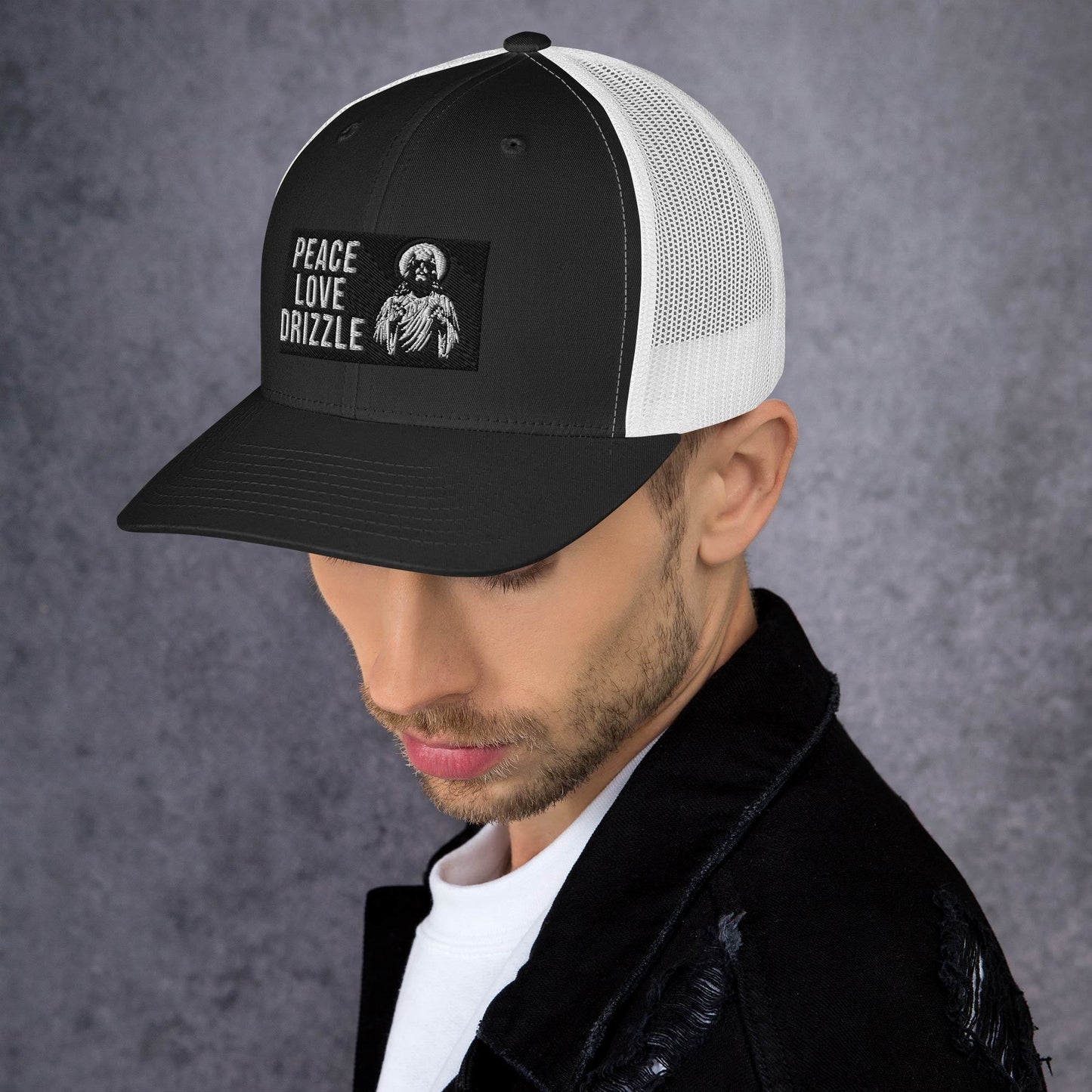 SGE -Cap -Peace Love Drizzle -black