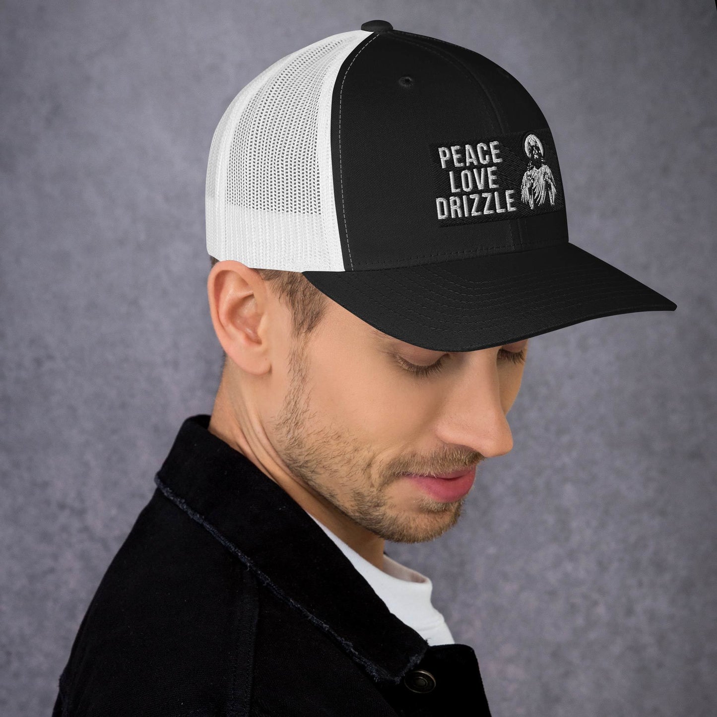 SGE -Cap -Peace Love Drizzle -black