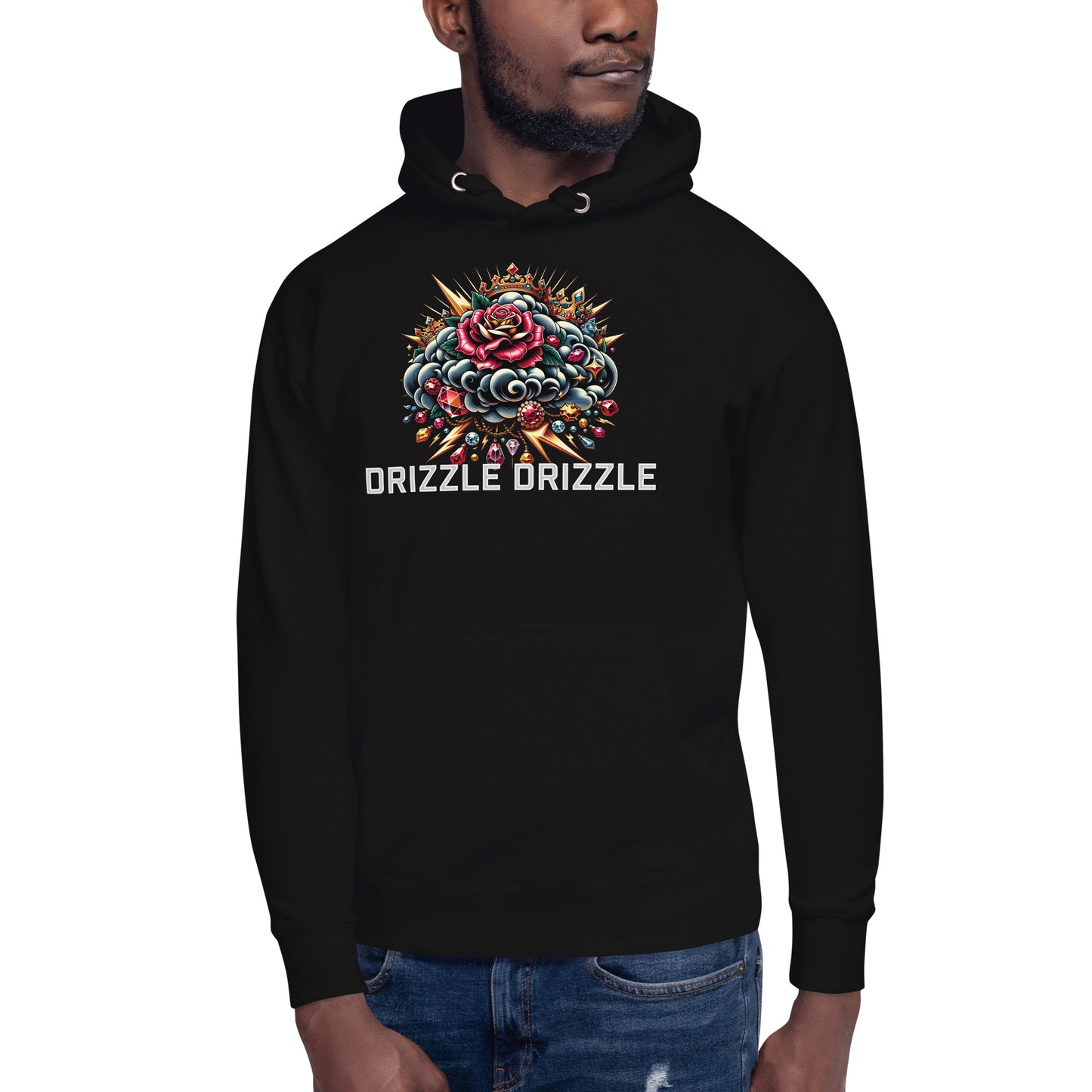 SGE -Hoodie -Coud of Roses Drizzle Drizzle -Front