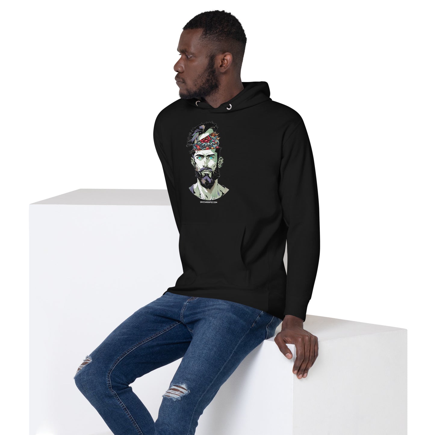 SGE -Hoodie -Soft King Mindset -Front -black