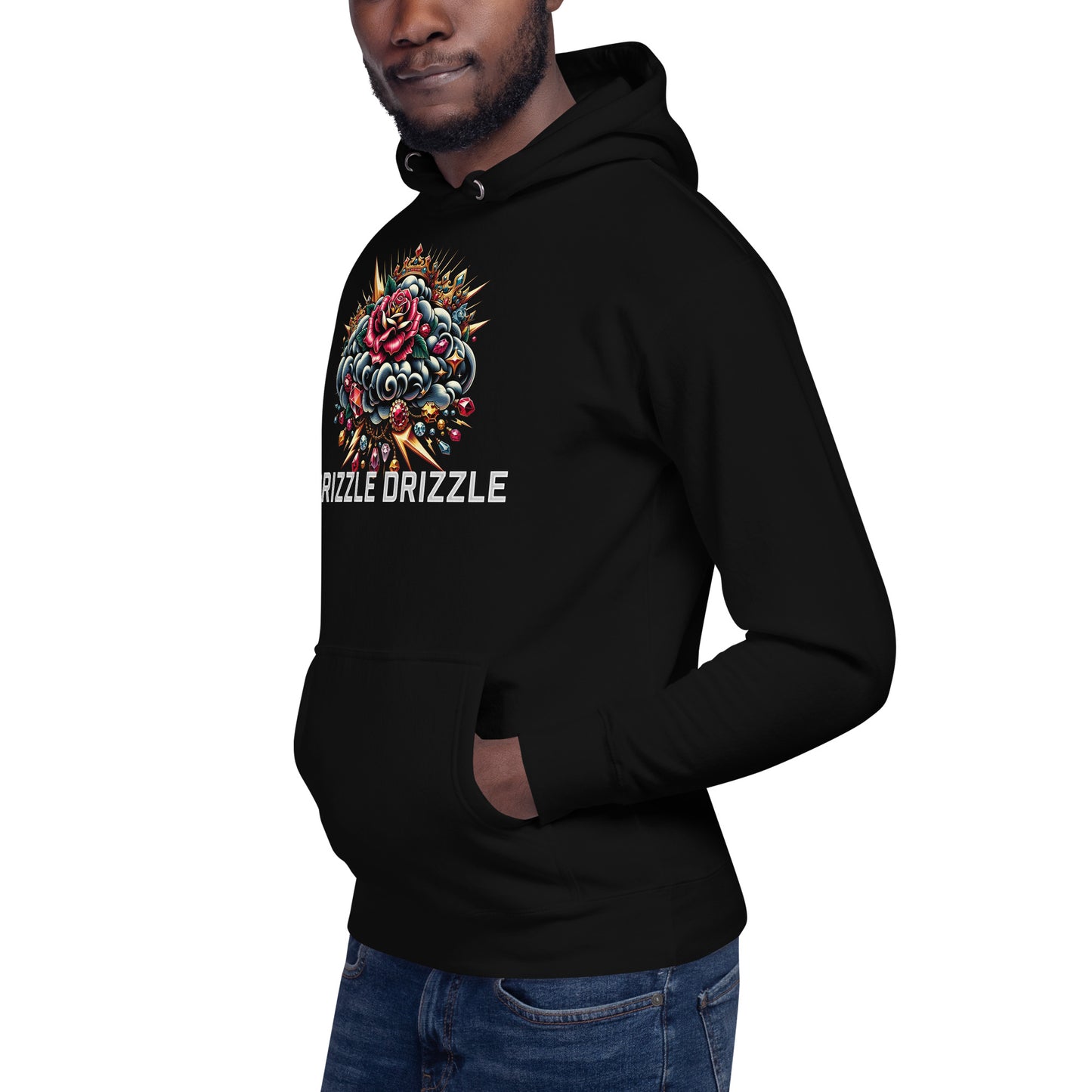 SGE -Hoodie -Coud of Roses Drizzle Drizzle -Front