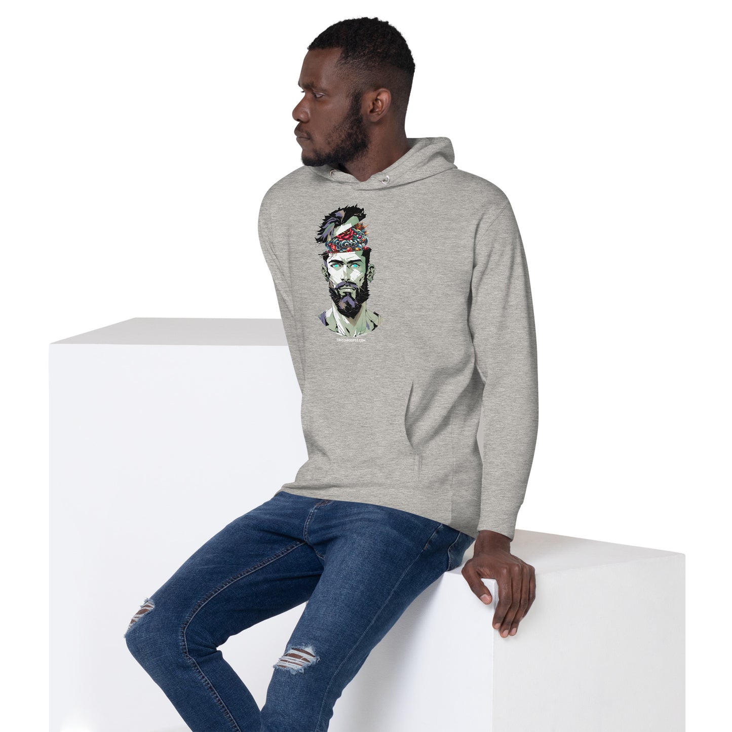 SGE -Hoodie -Soft King Mindset -Front -black