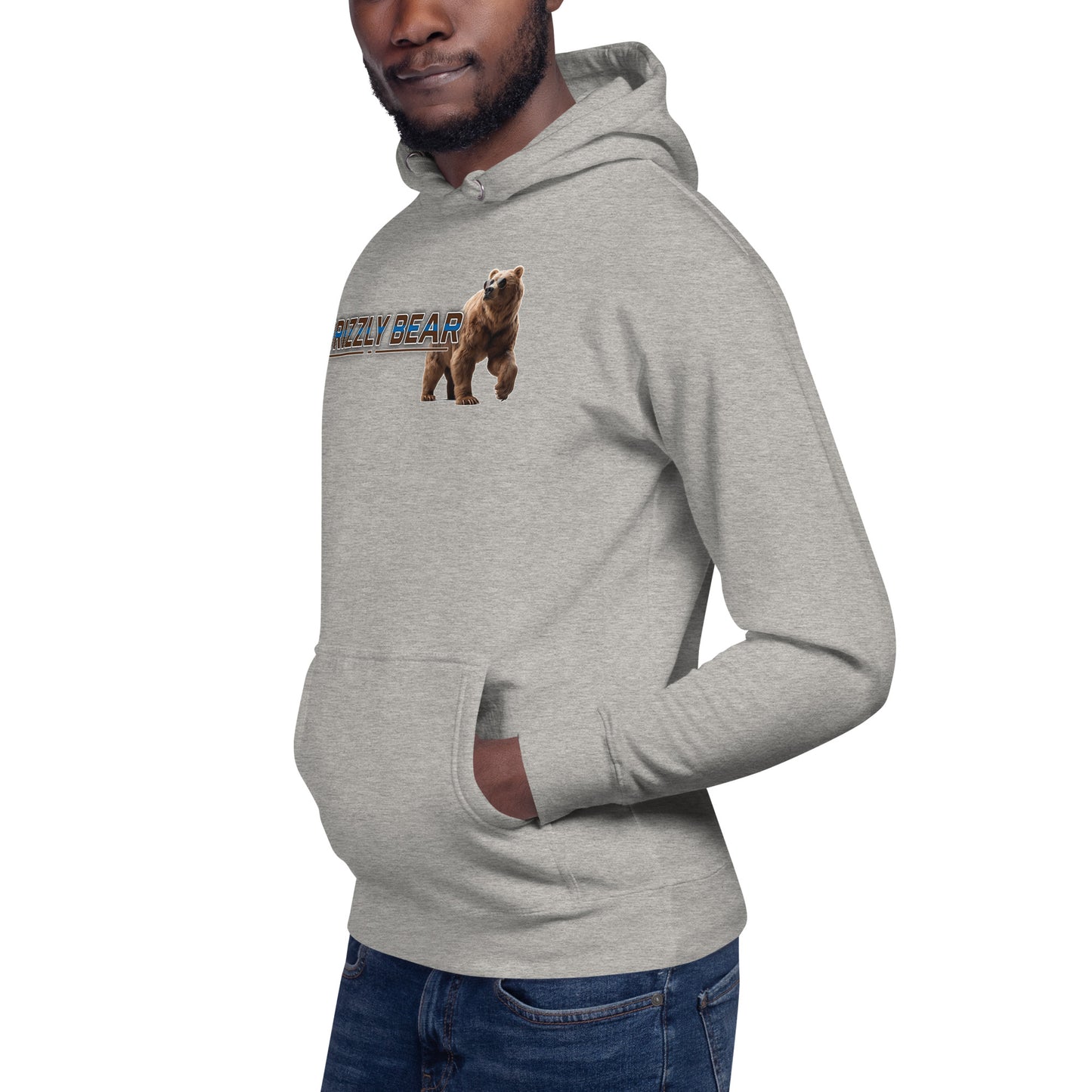 SGE -Hoodie -Drizzly Bear Blue -Front