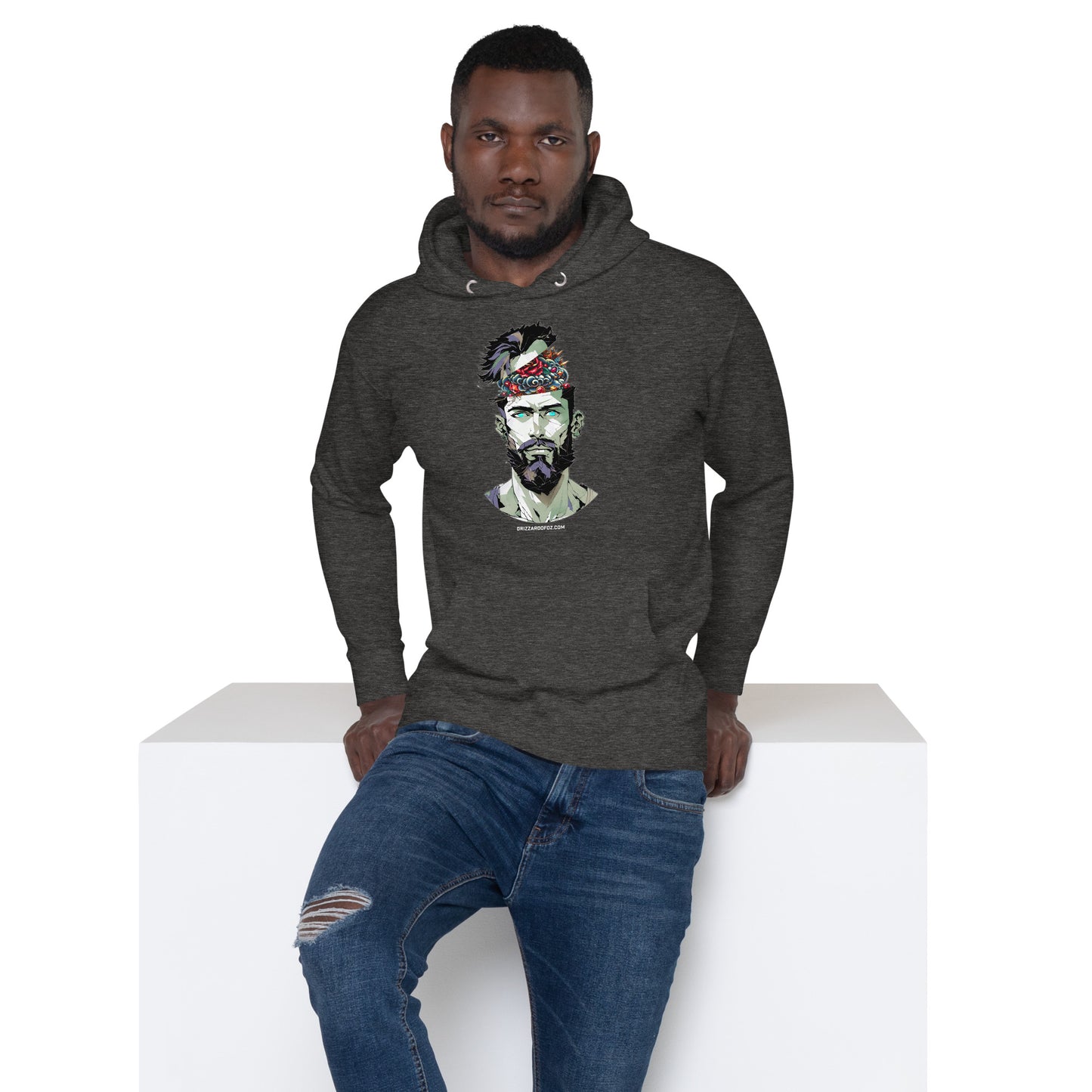 SGE -Hoodie -Soft King Mindset -Front -black
