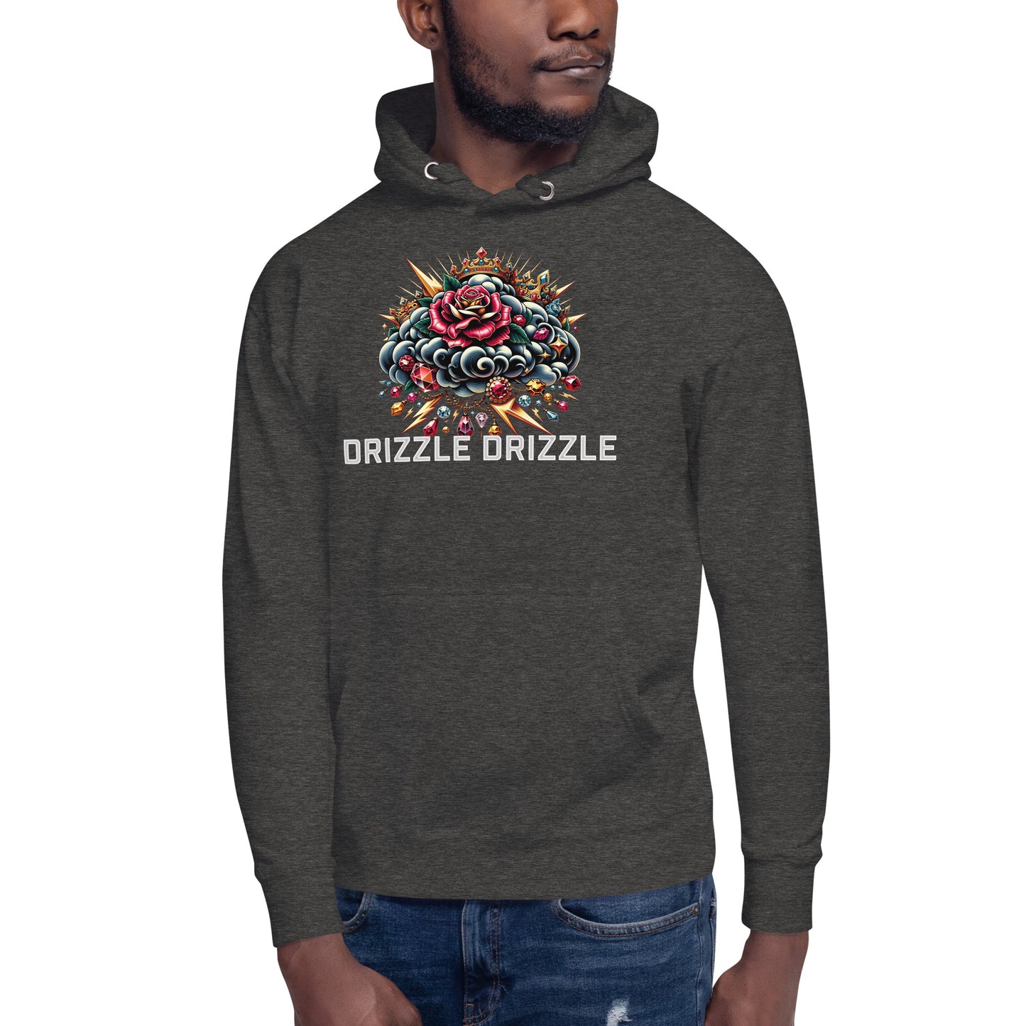 SGE -Hoodie -Coud of Roses Drizzle Drizzle -Front