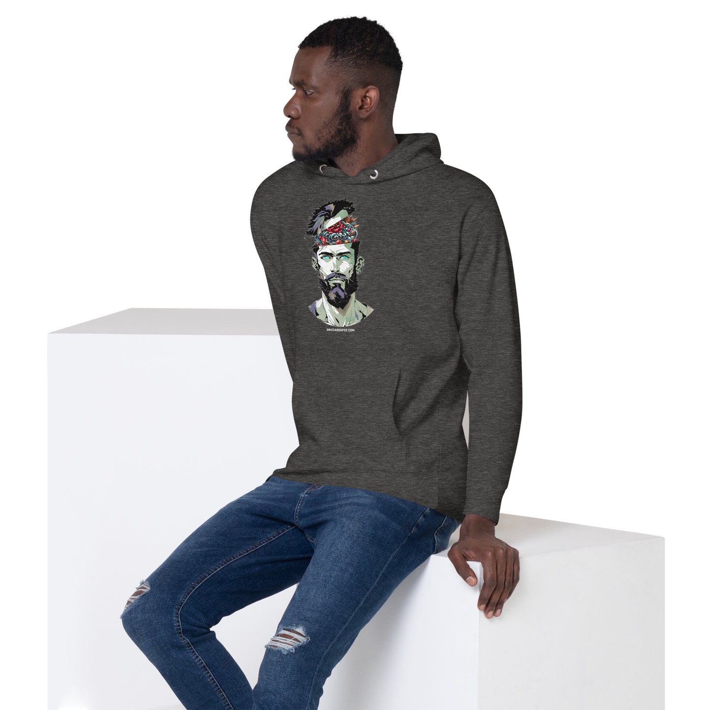 SGE -Hoodie -Soft King Mindset -Front -black