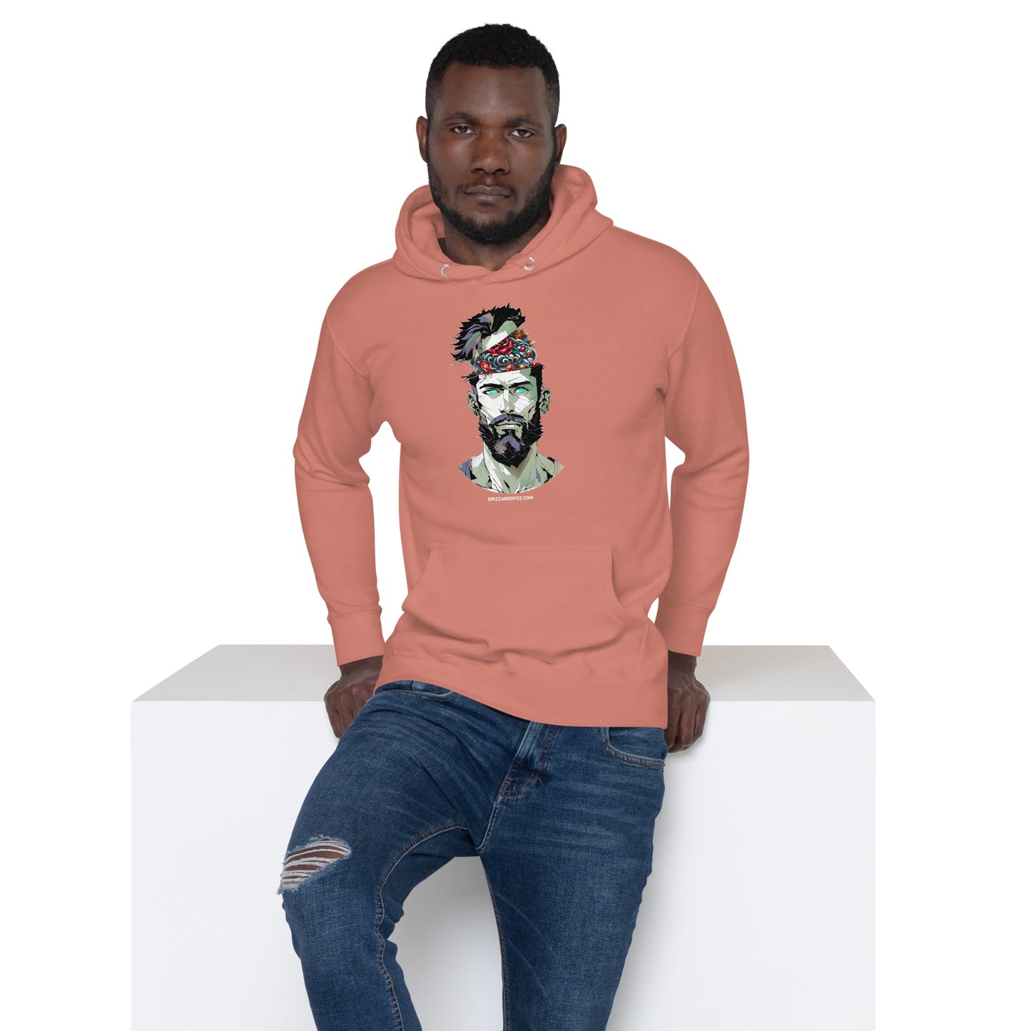 SGE -Hoodie -Soft King Mindset -Front -black