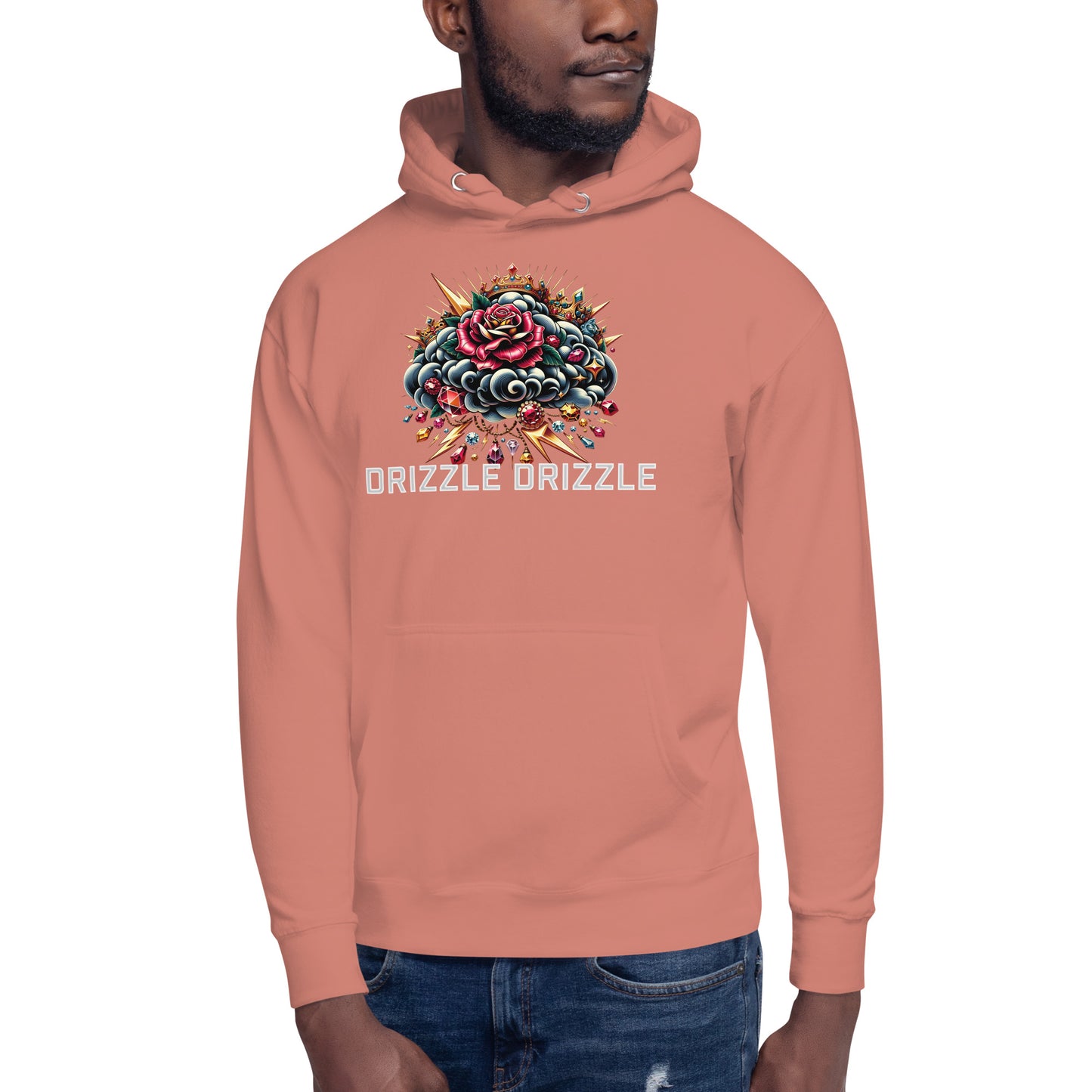 SGE -Hoodie -Coud of Roses Drizzle Drizzle -Front