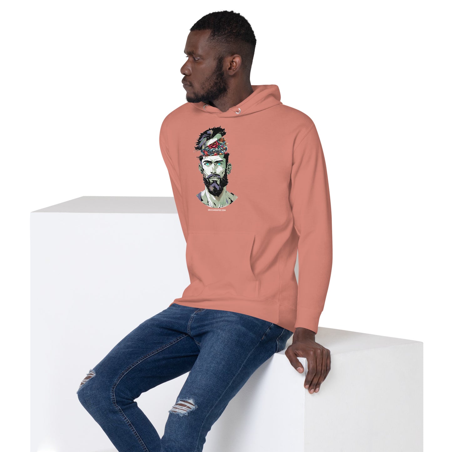 SGE -Hoodie -Soft King Mindset -Front -black