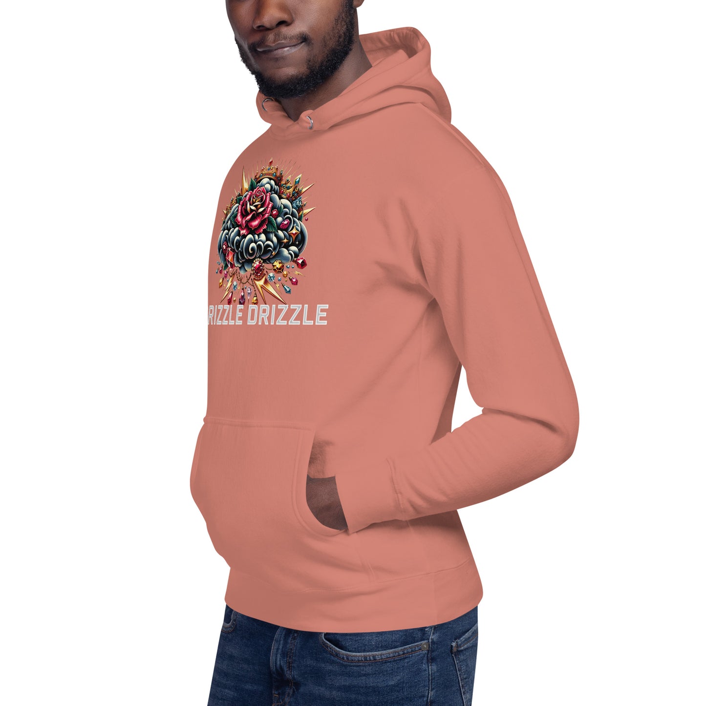 SGE -Hoodie -Coud of Roses Drizzle Drizzle -Front