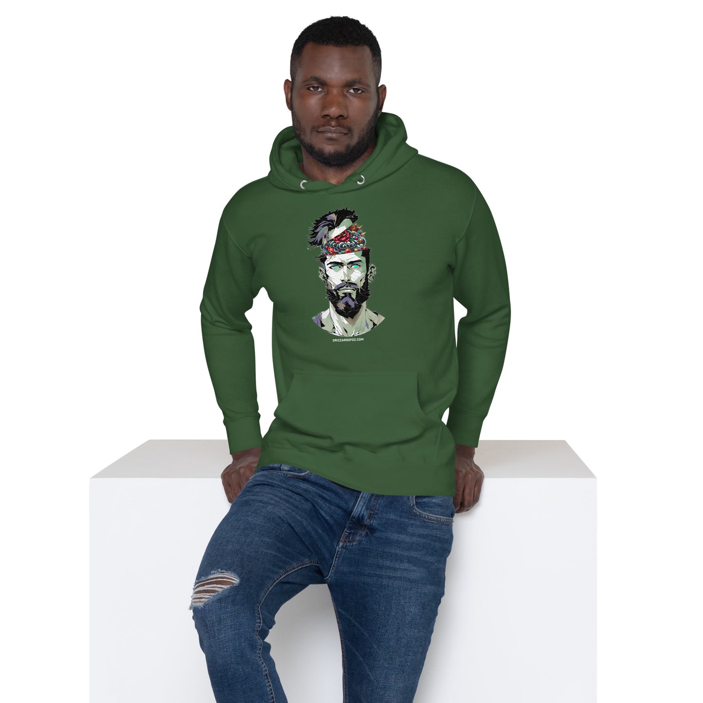 SGE -Hoodie -Soft King Mindset -Front -black