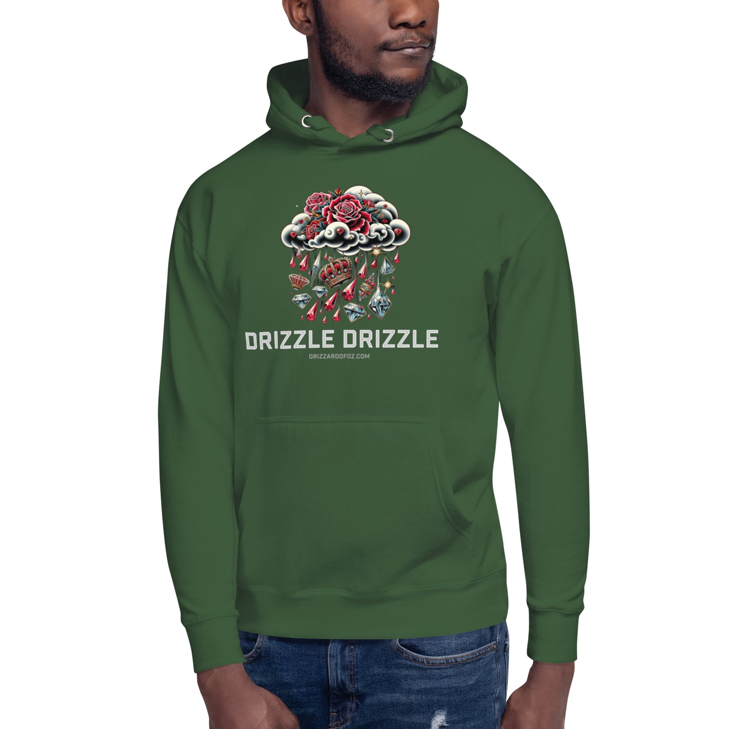 SGE -Hoodie -Rain On a King Drizzle Drizzle -Front