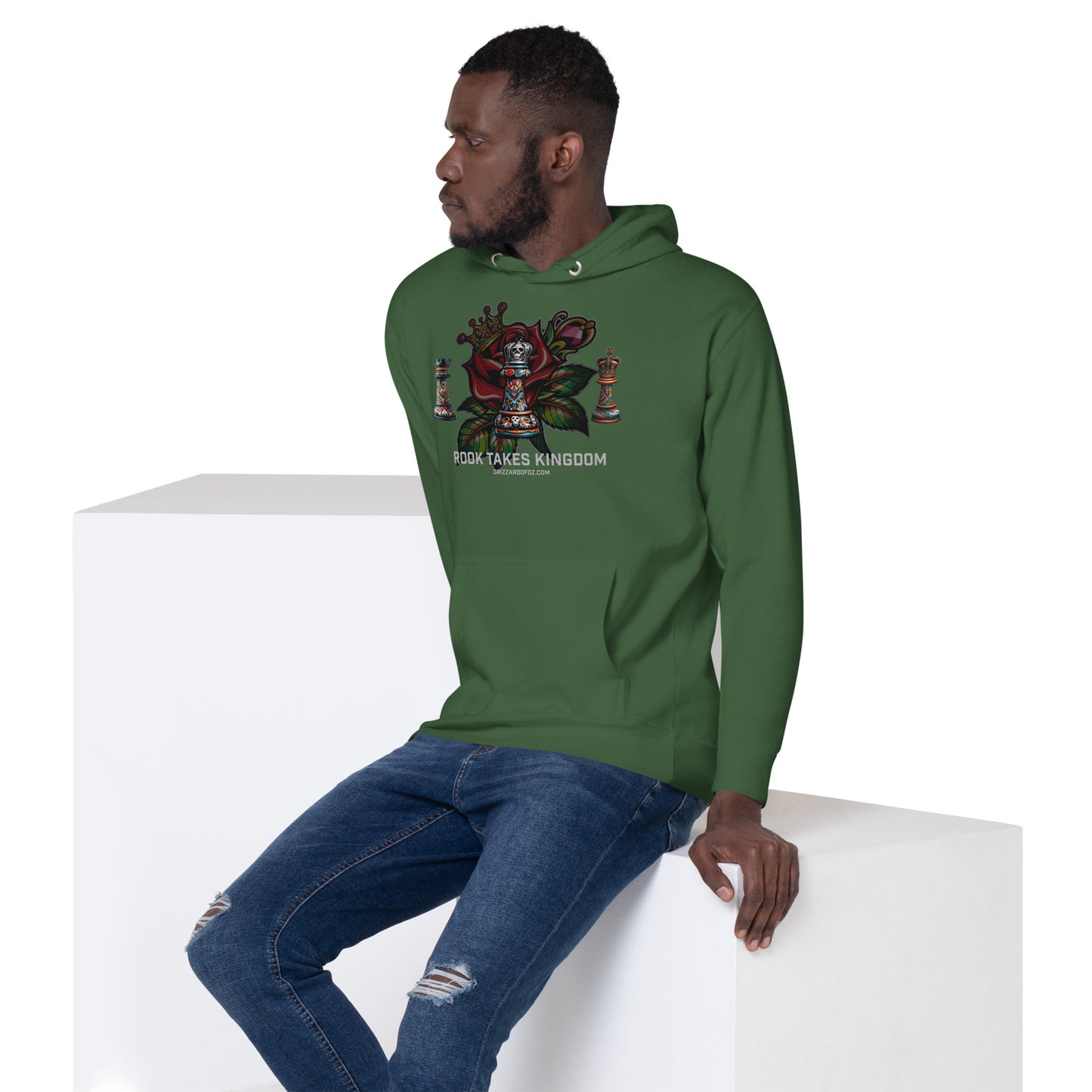 SGE -Hoodie -Rook Takes Kingdom -Front