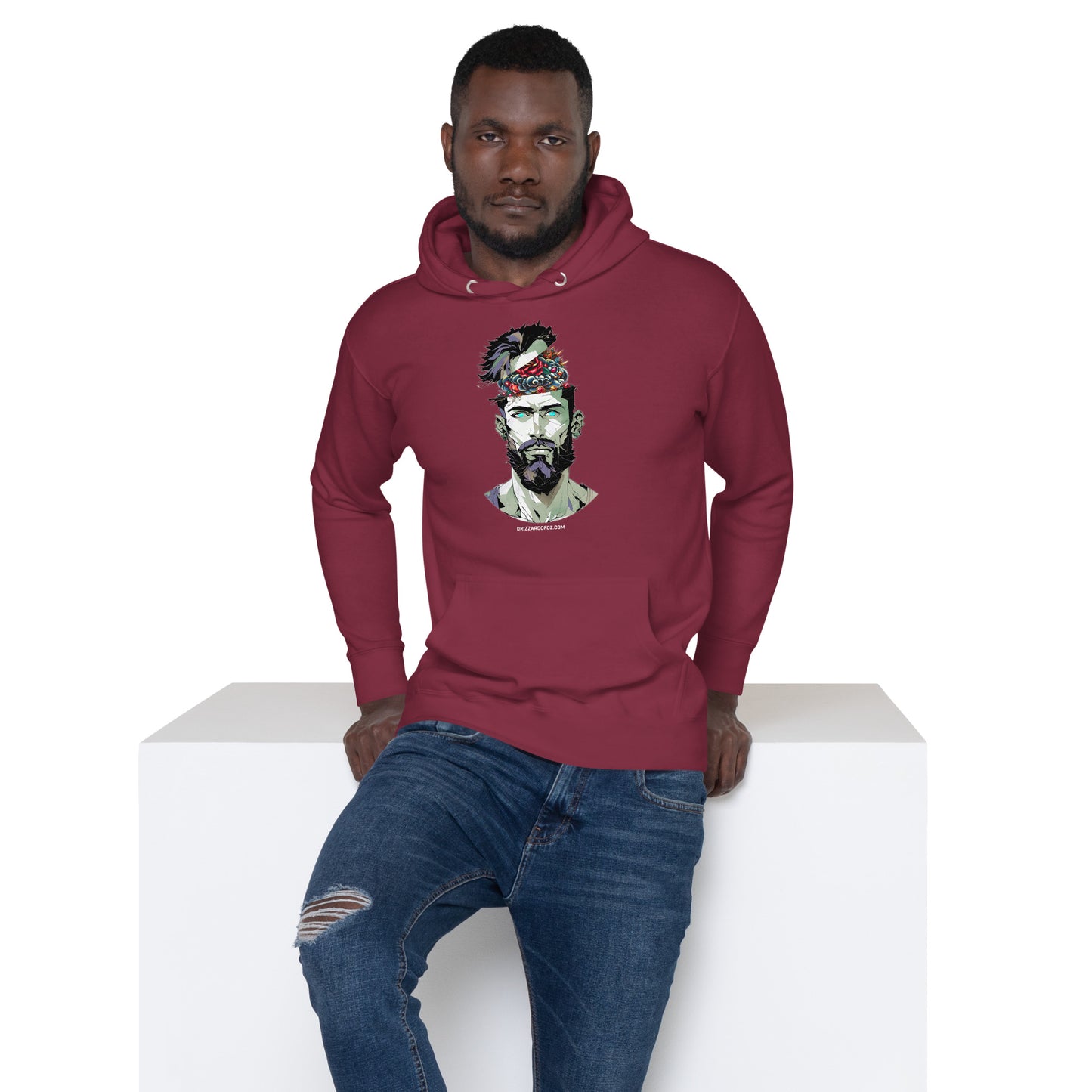 SGE -Hoodie -Soft King Mindset -Front -black