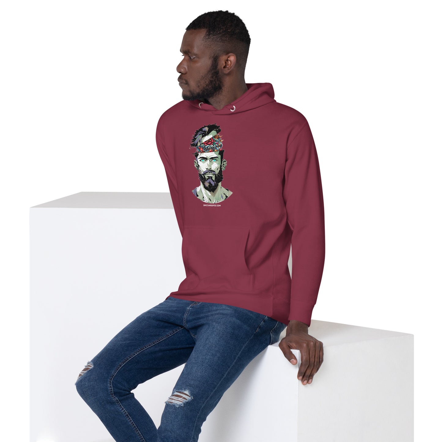 SGE -Hoodie -Soft King Mindset -Front -black