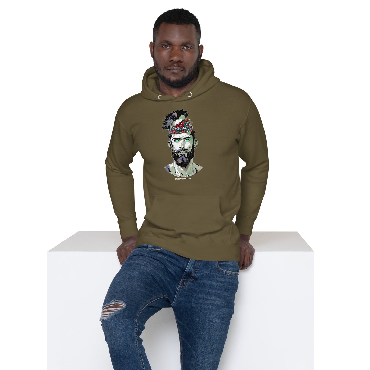 SGE -Hoodie -Soft King Mindset -Front -black