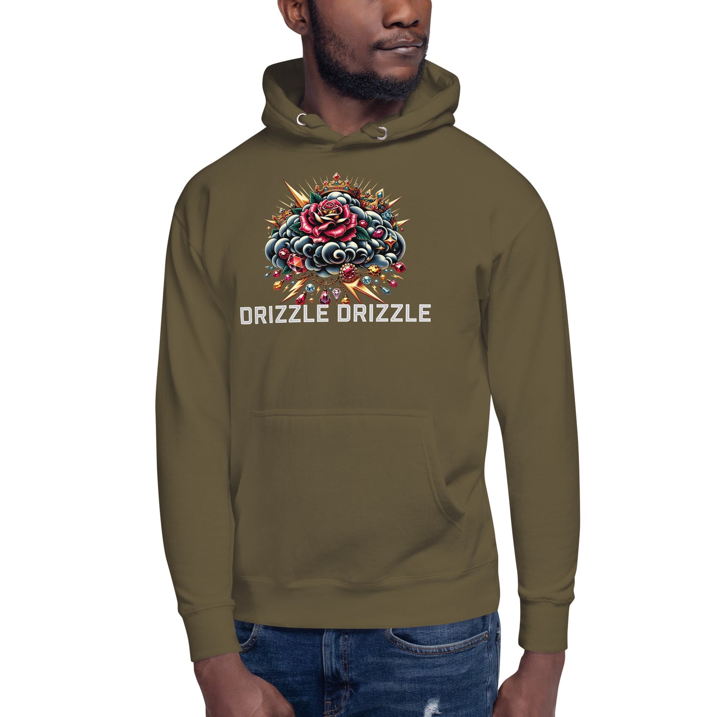 SGE -Hoodie -Coud of Roses Drizzle Drizzle -Front