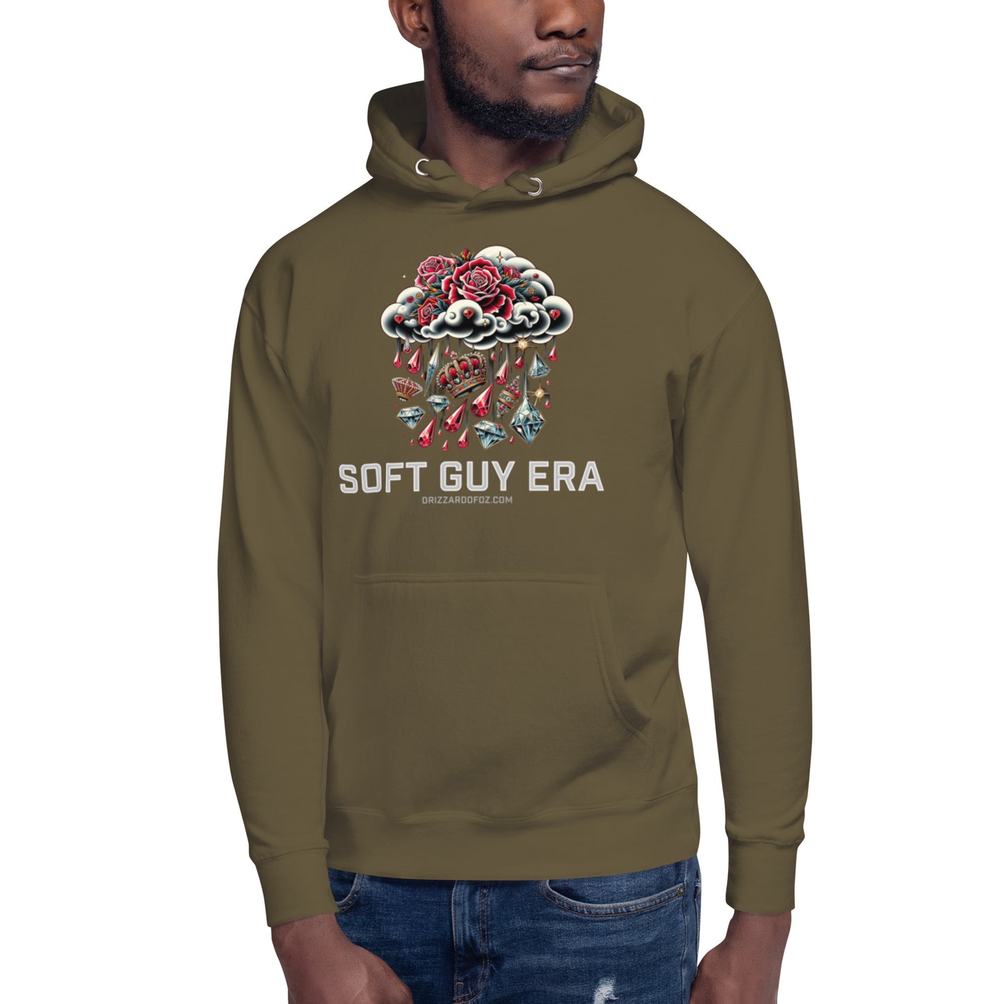 SGE -Hoodie -Rain On a King Soft Guy Era -Front