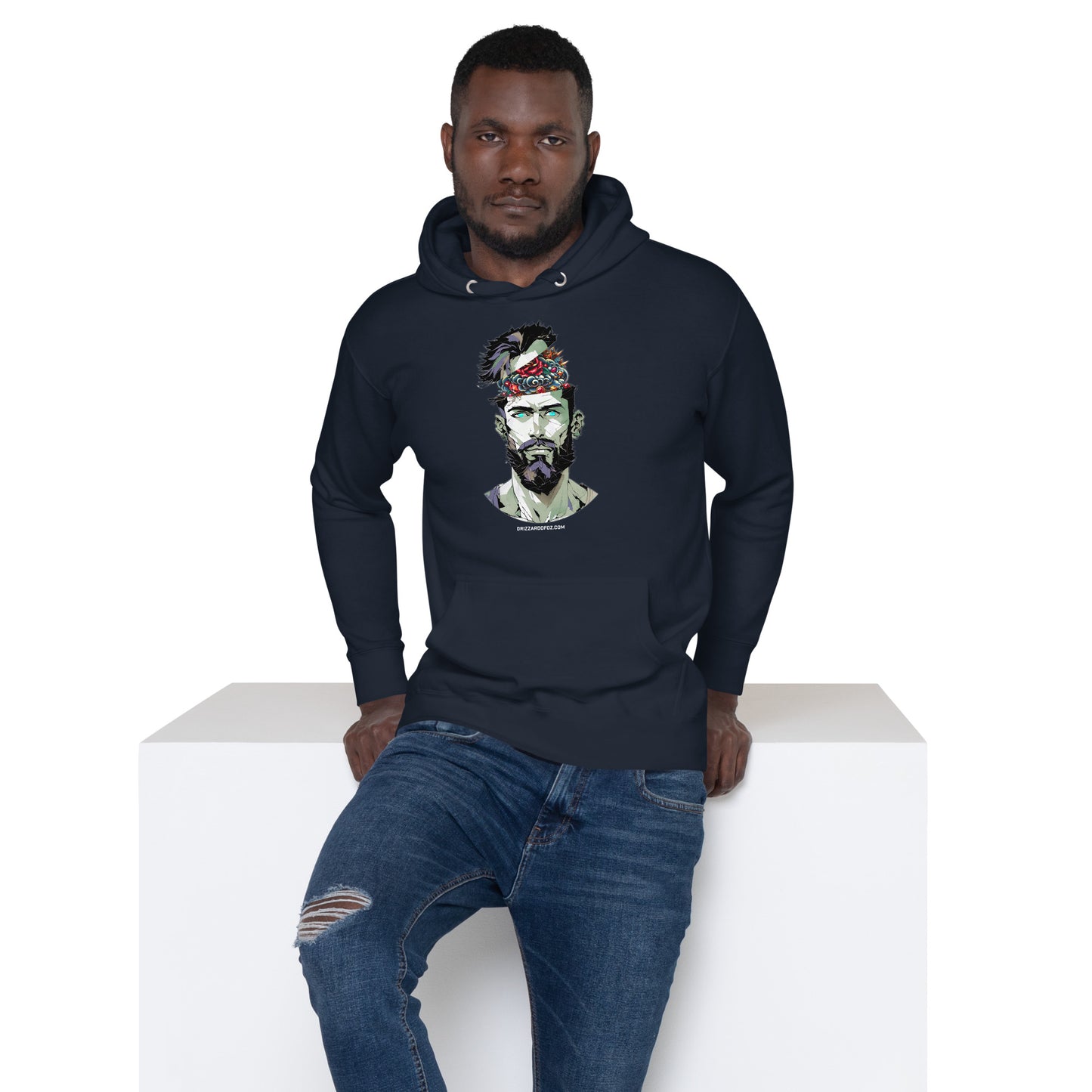 SGE -Hoodie -Soft King Mindset -Front -black