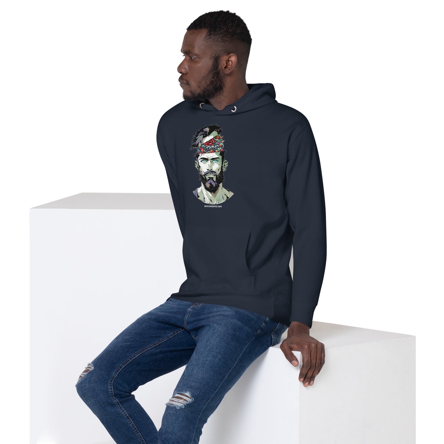 SGE -Hoodie -Soft King Mindset -Front -black