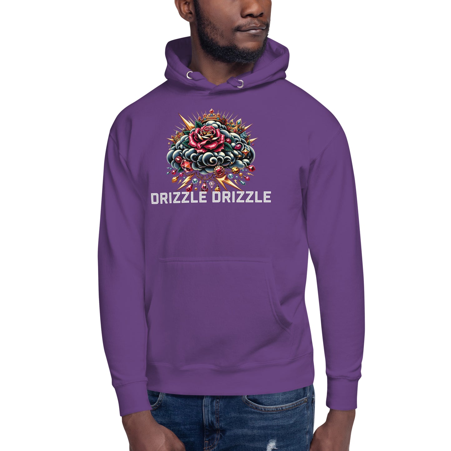 SGE -Hoodie -Coud of Roses Drizzle Drizzle -Front
