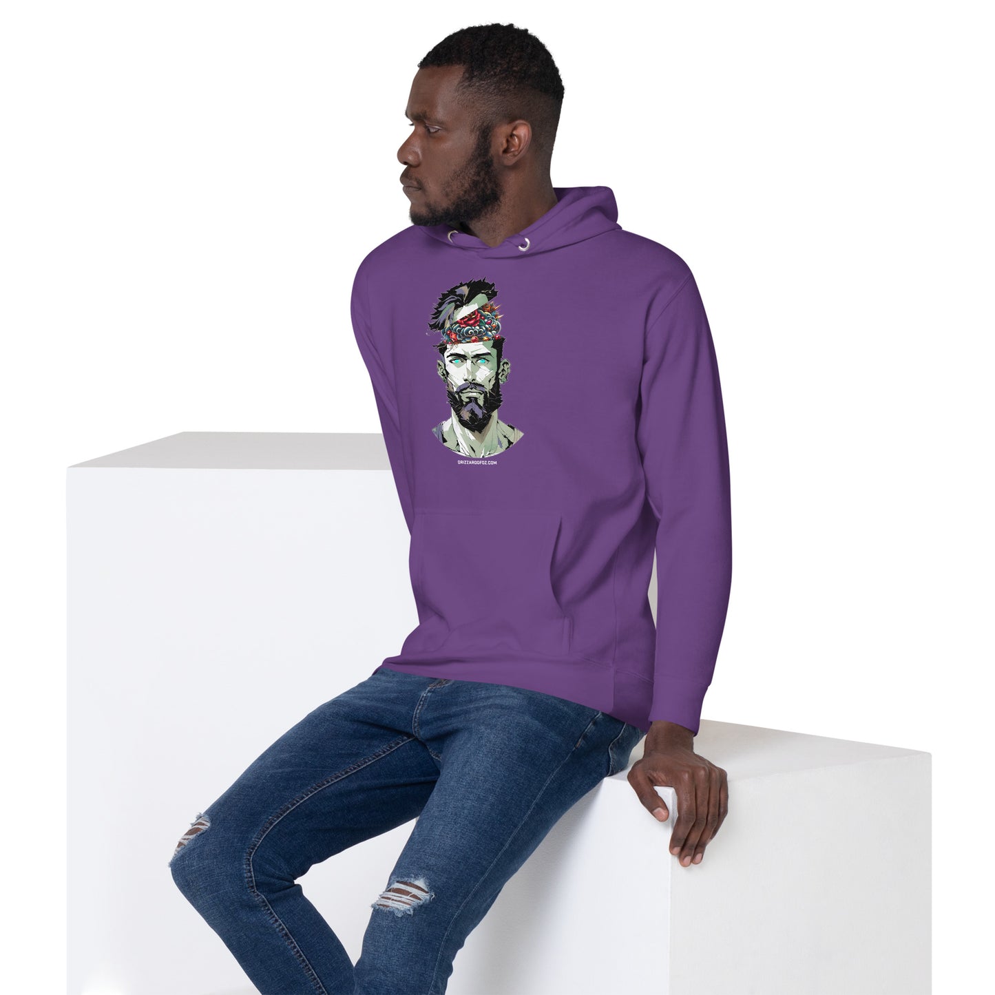 SGE -Hoodie -Soft King Mindset -Front -black