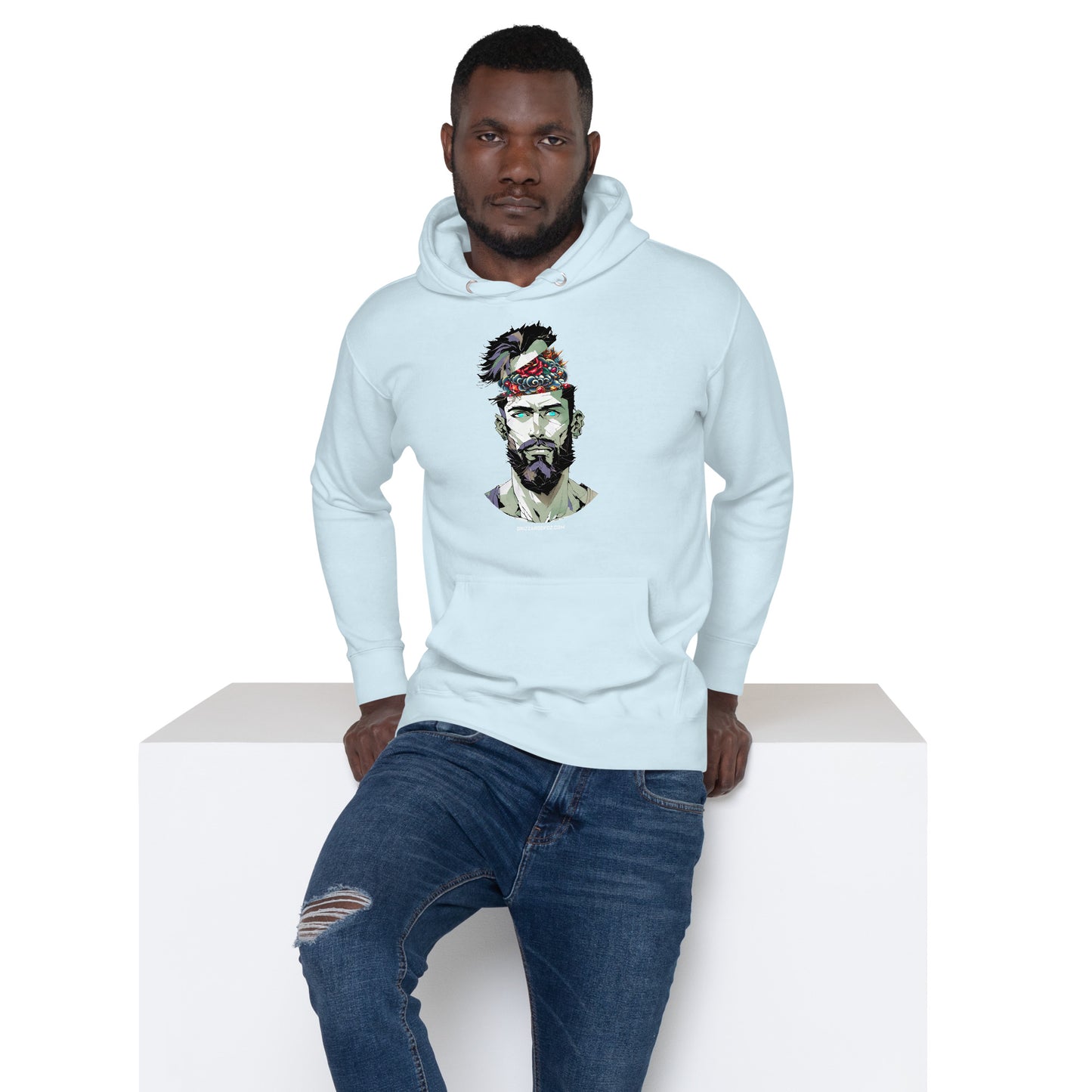 SGE -Hoodie -Soft King Mindset -Front -black
