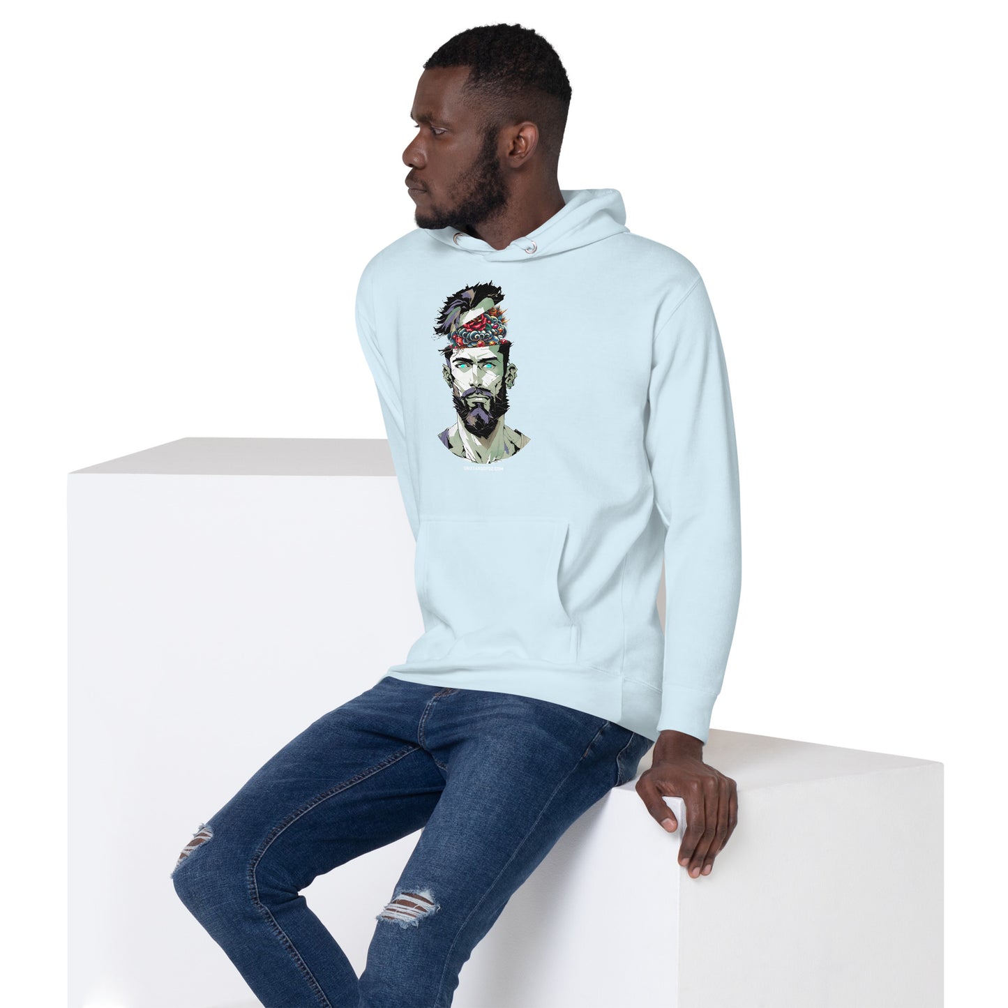 SGE -Hoodie -Soft King Mindset -Front -black