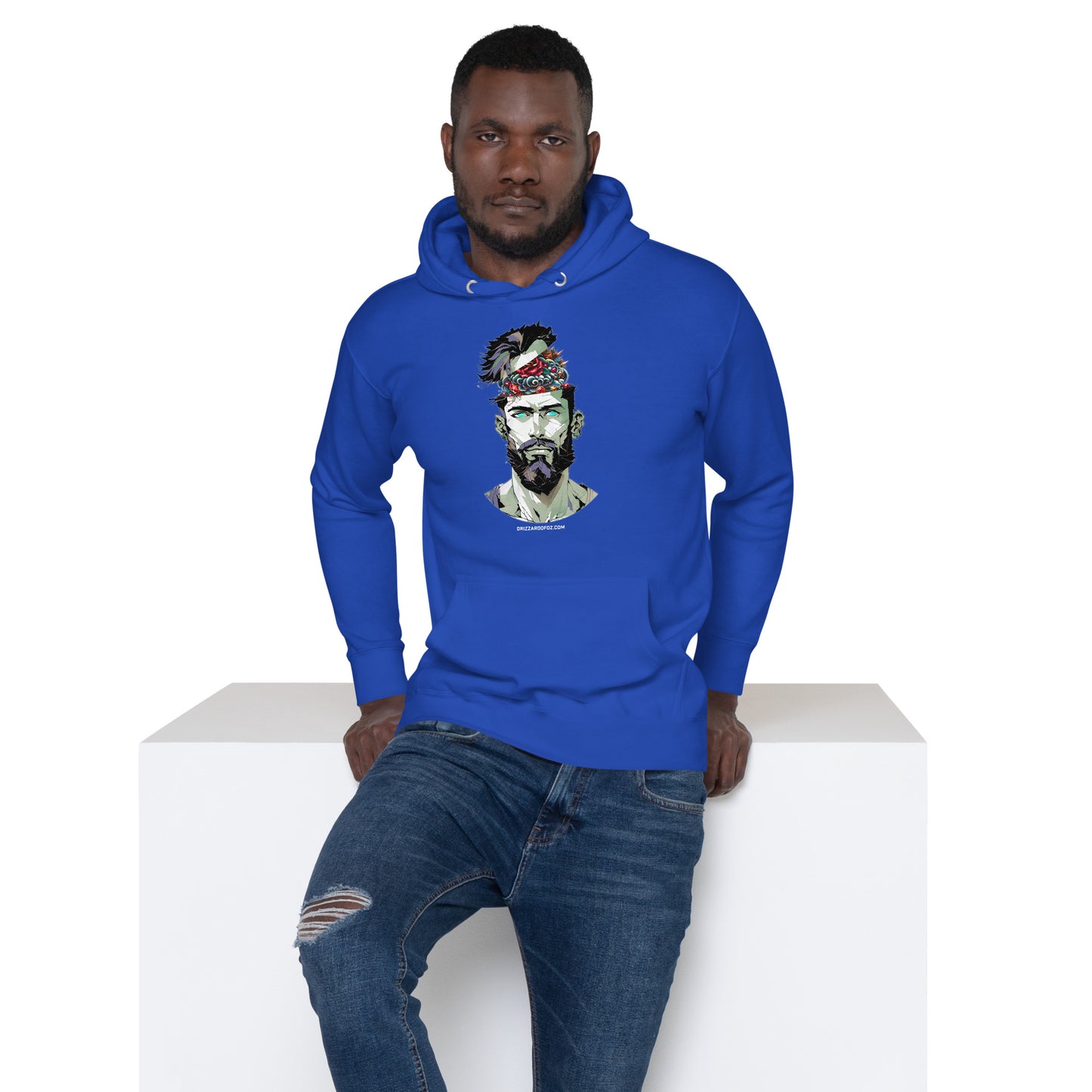 SGE -Hoodie -Soft King Mindset -Front -black