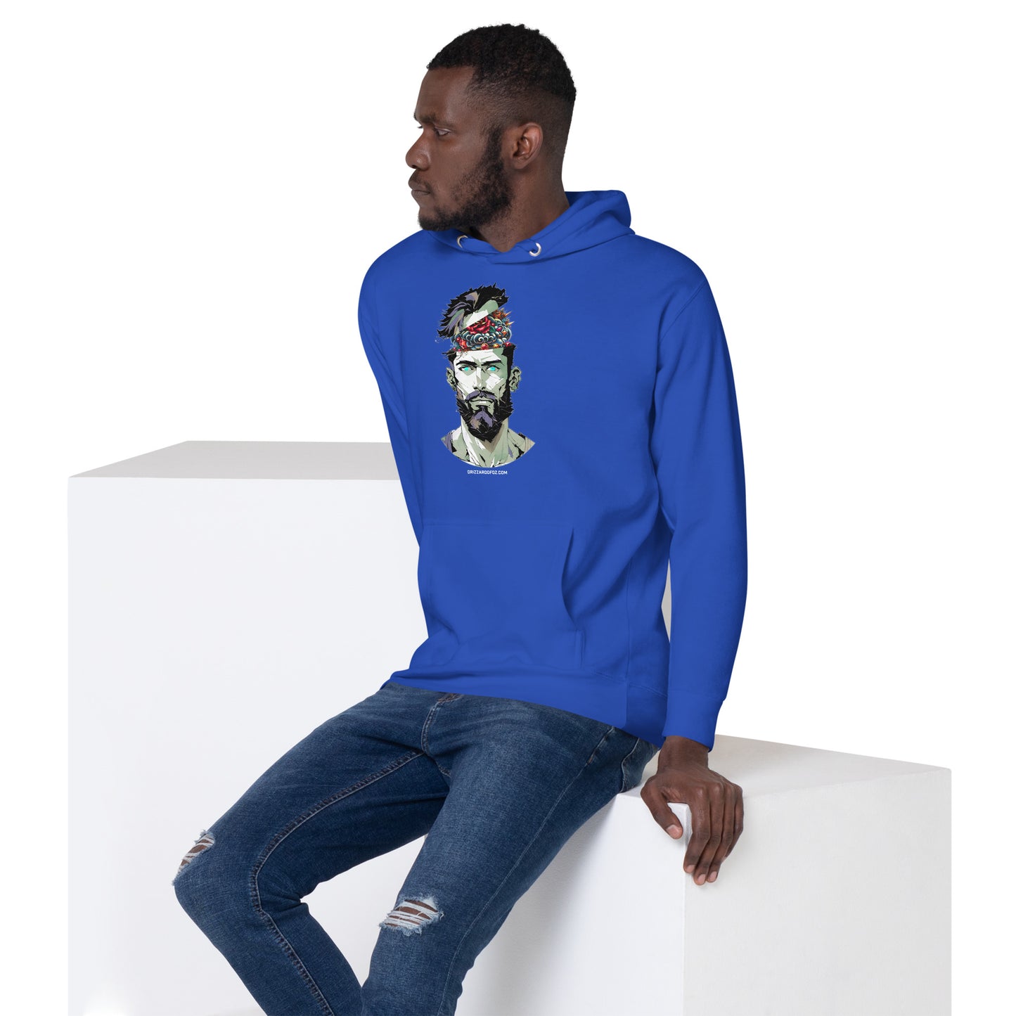 SGE -Hoodie -Soft King Mindset -Front -black