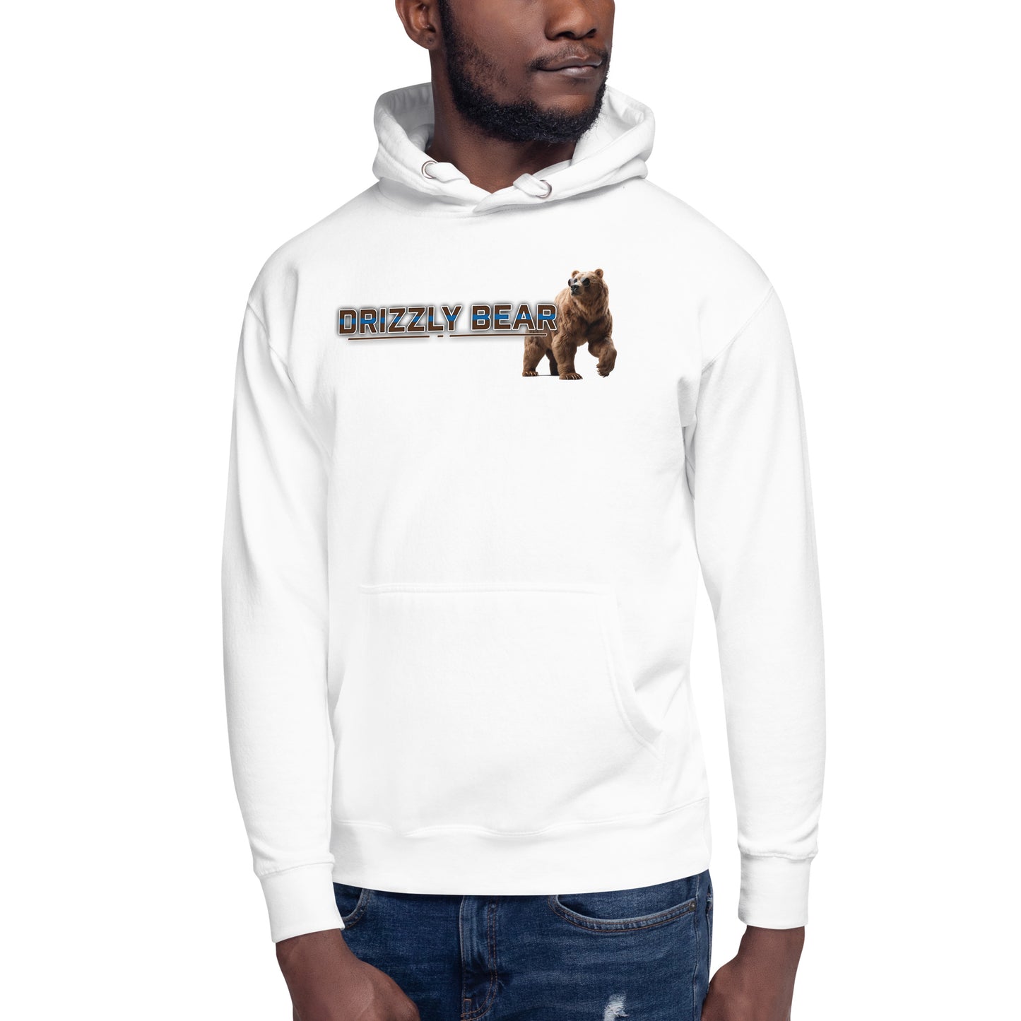 SGE -Hoodie -Drizzly Bear Blue -Front