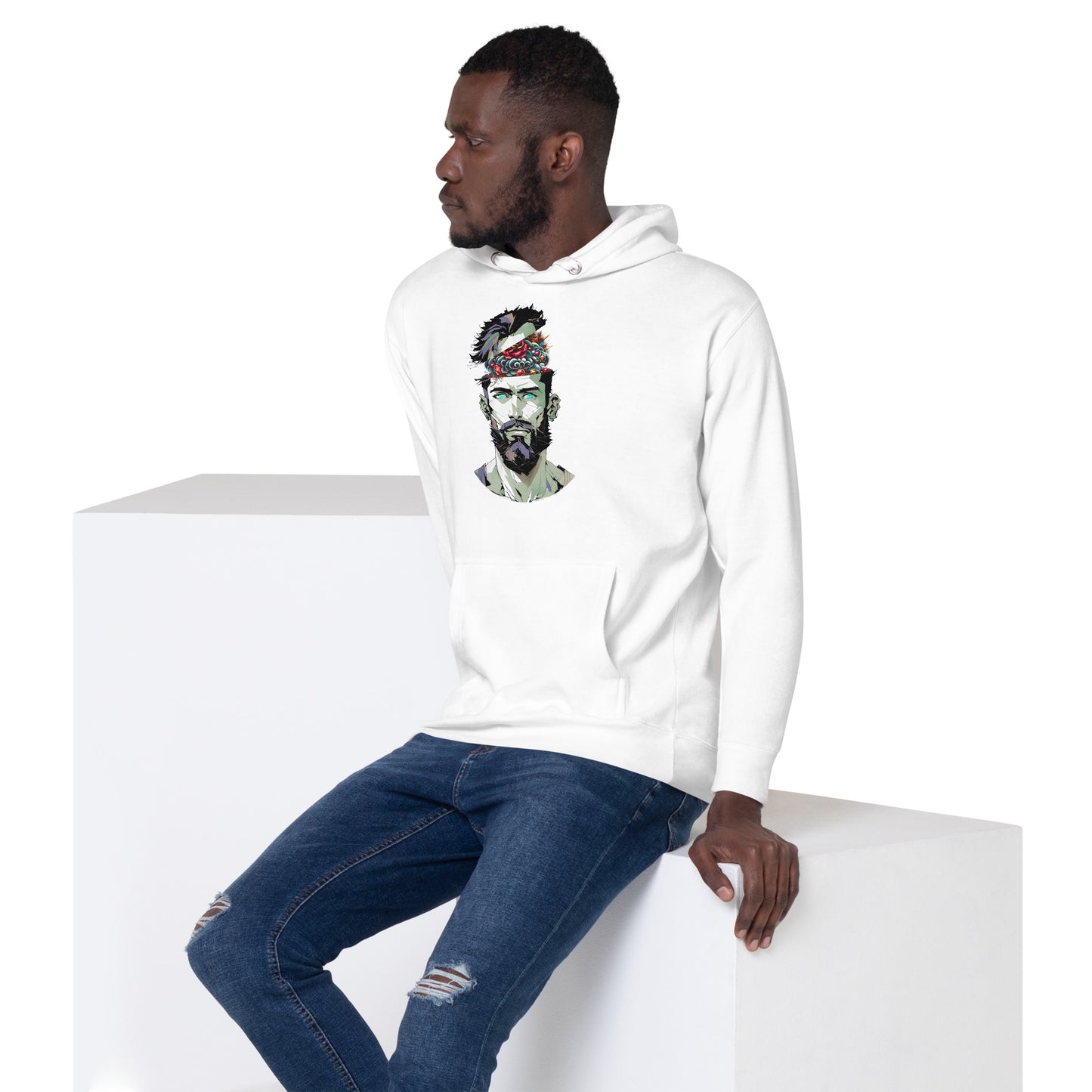 SGE -Hoodie -Soft King Mindset -Front -black