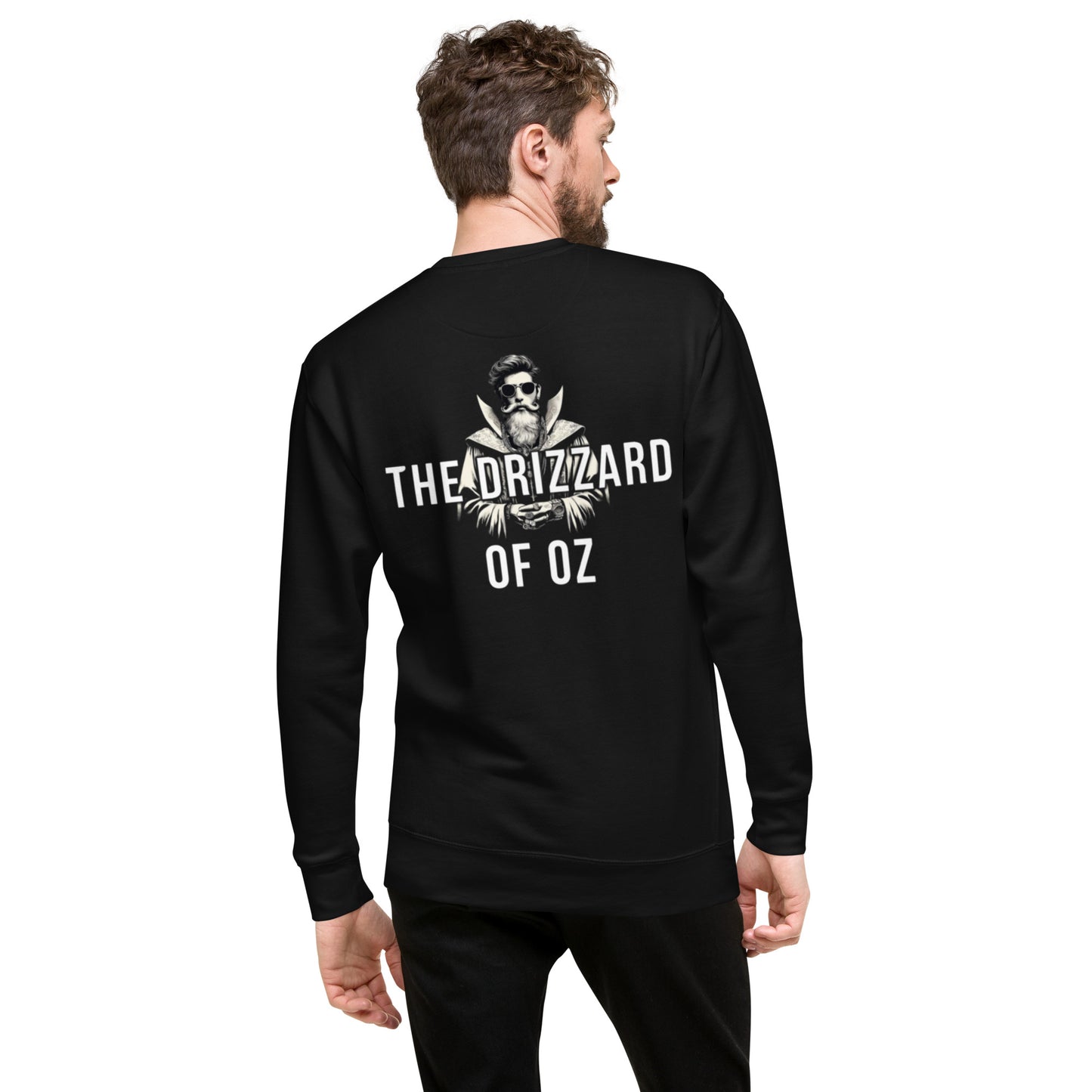 SGE -Sweatshirt -The Drizzard Of Oz -Back -Black